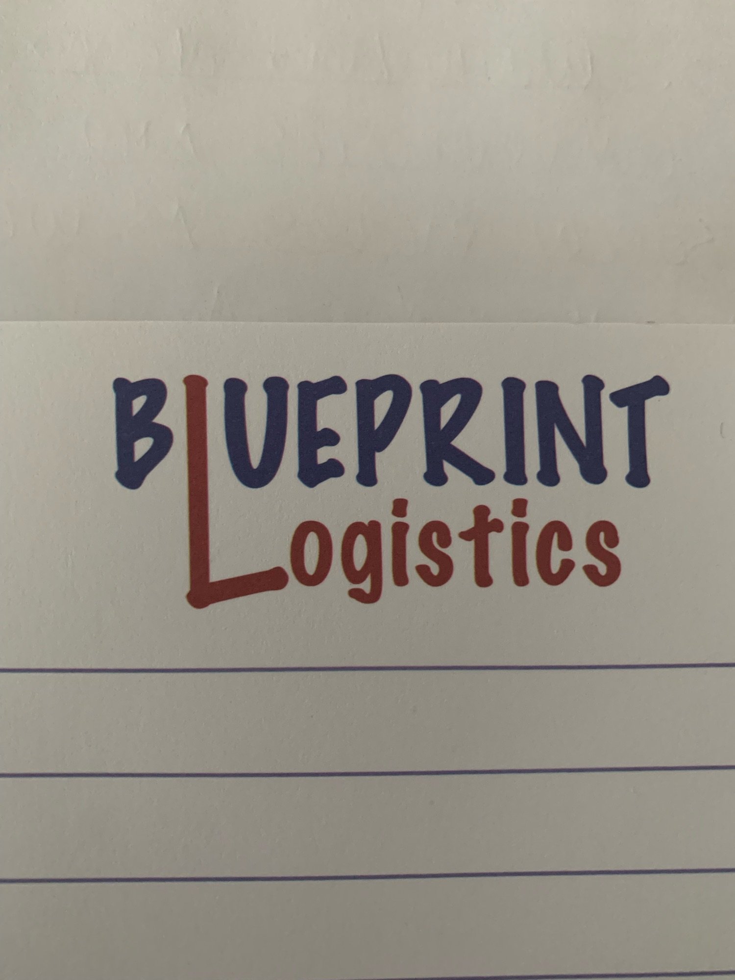 Blueprint Logistics Logo