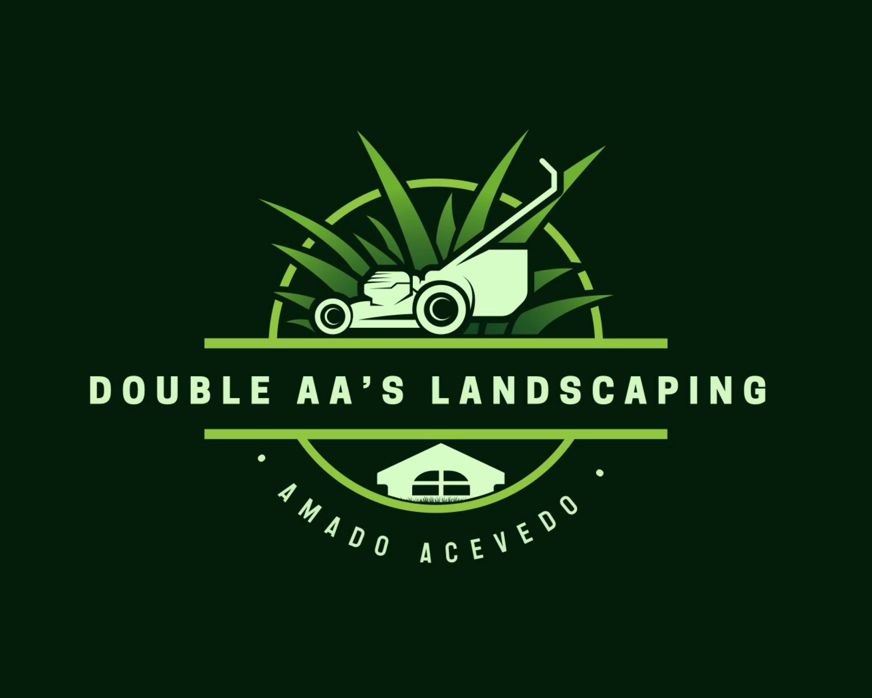 Double AA's Landscaping Logo