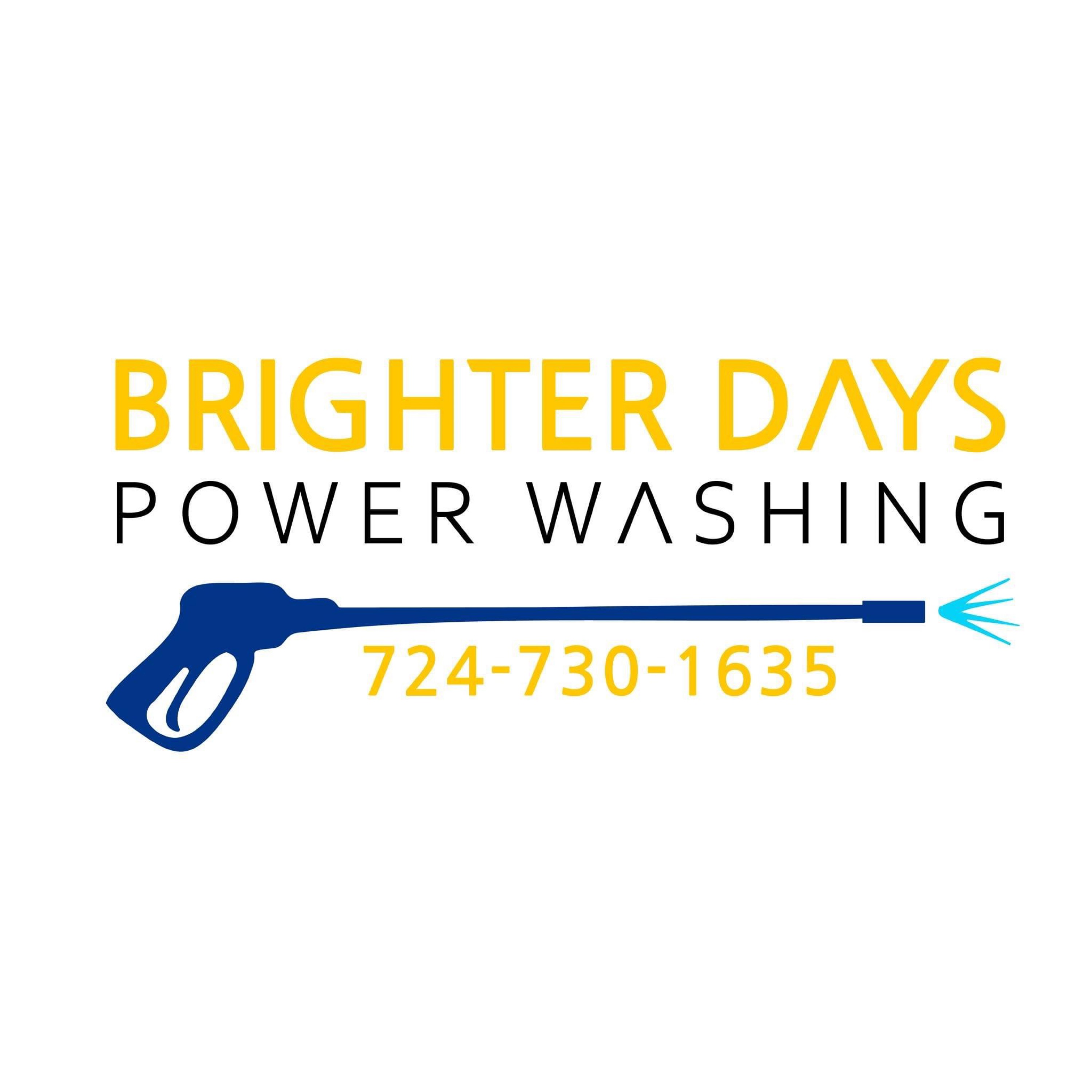 Brighter Days Powerwashing Logo