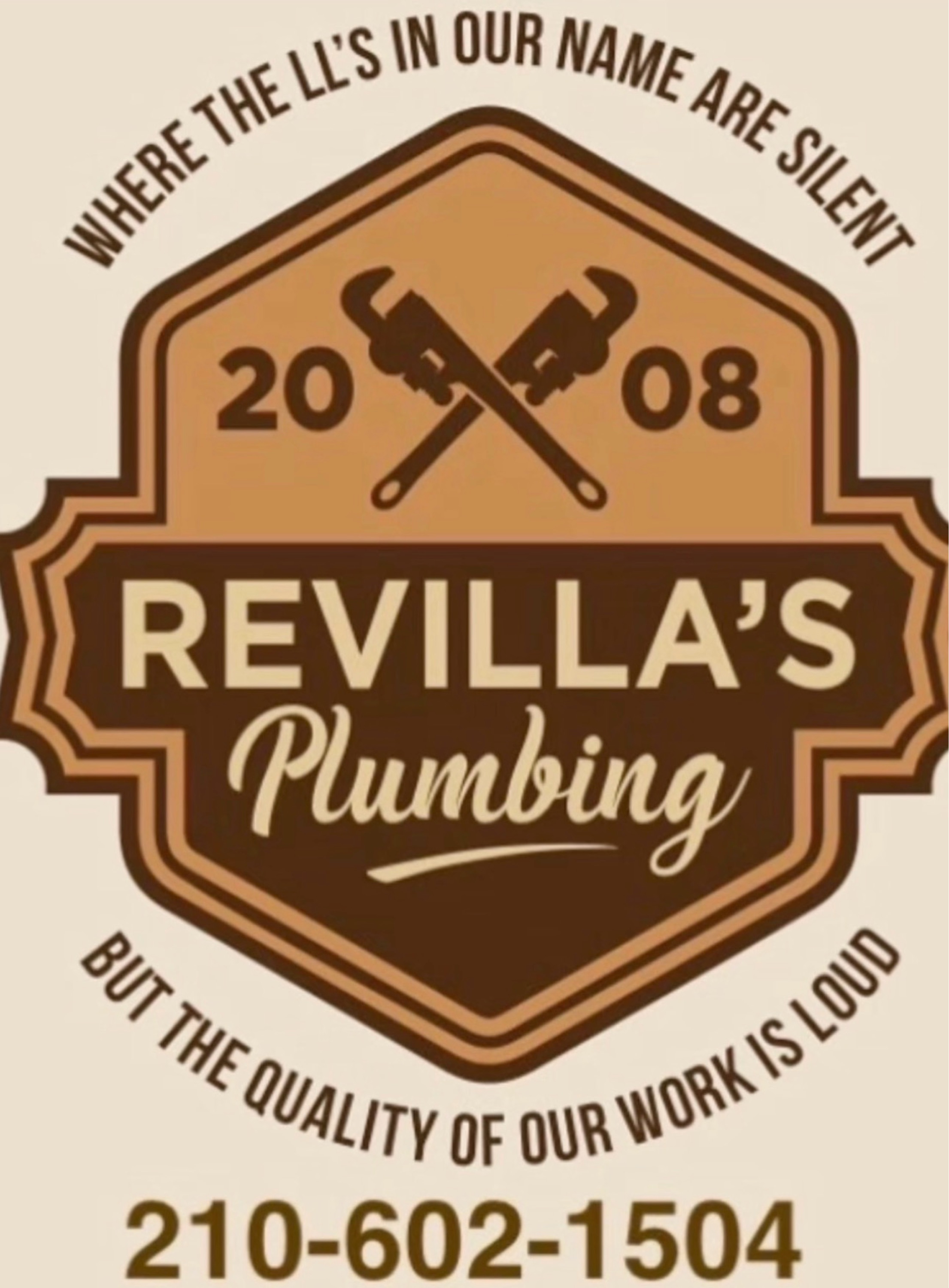 Revilla's Plumbing Company Logo