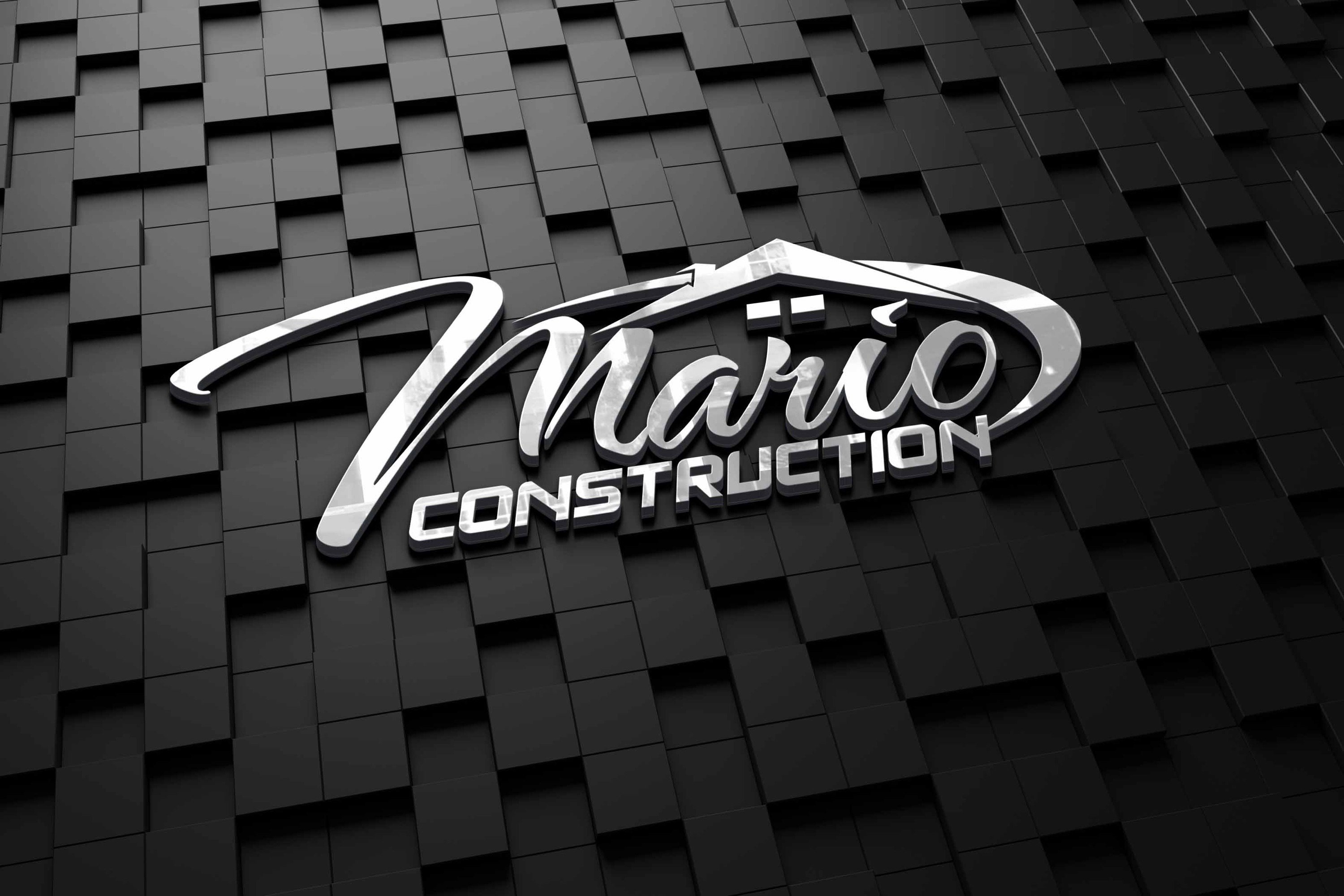 Mario Construction Logo