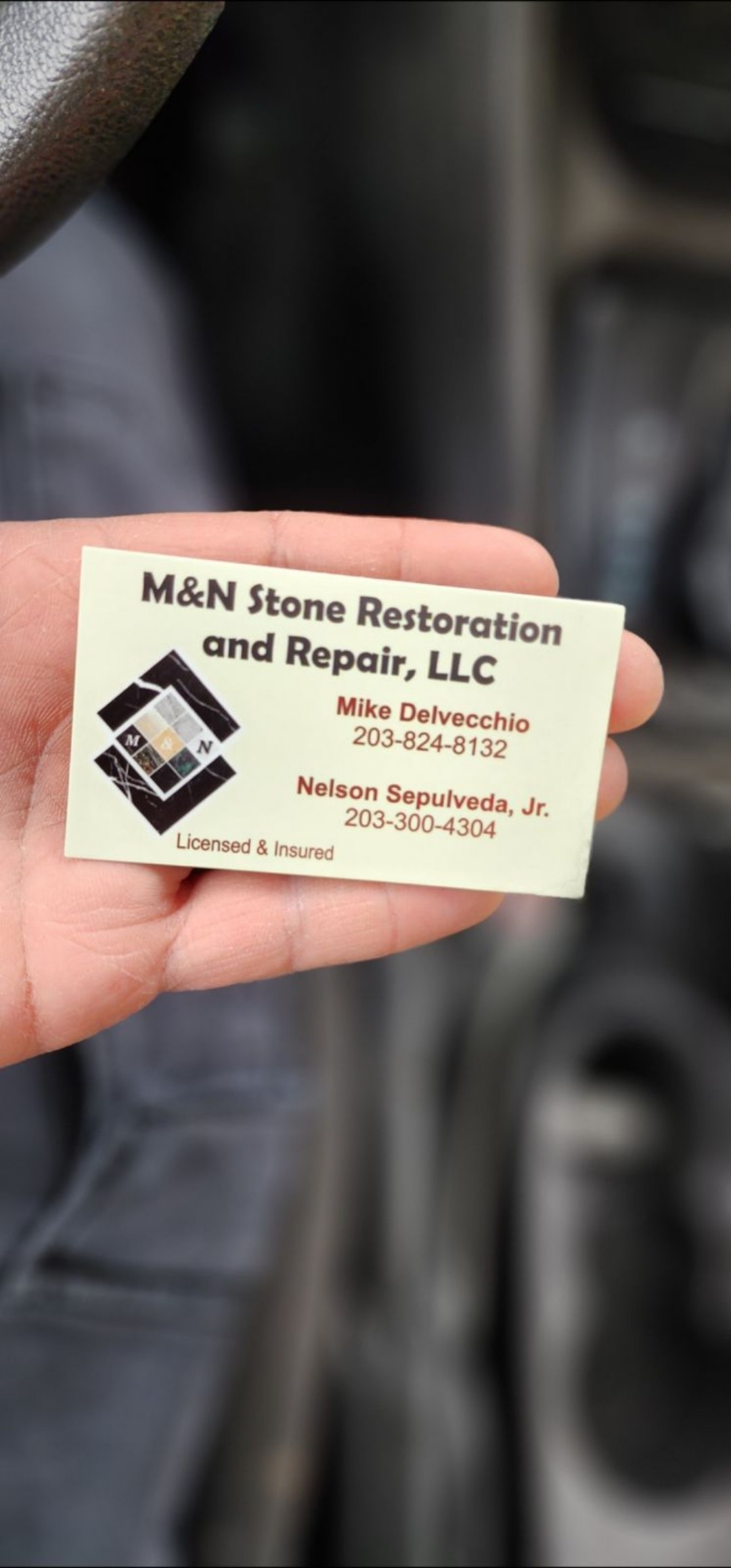 M&N Stone Restoration & Repair Logo