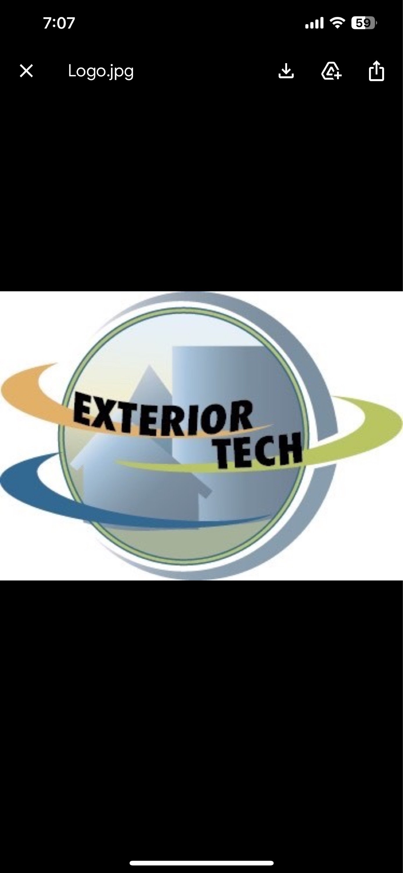 Exterior Tech Siding & Roofing Logo