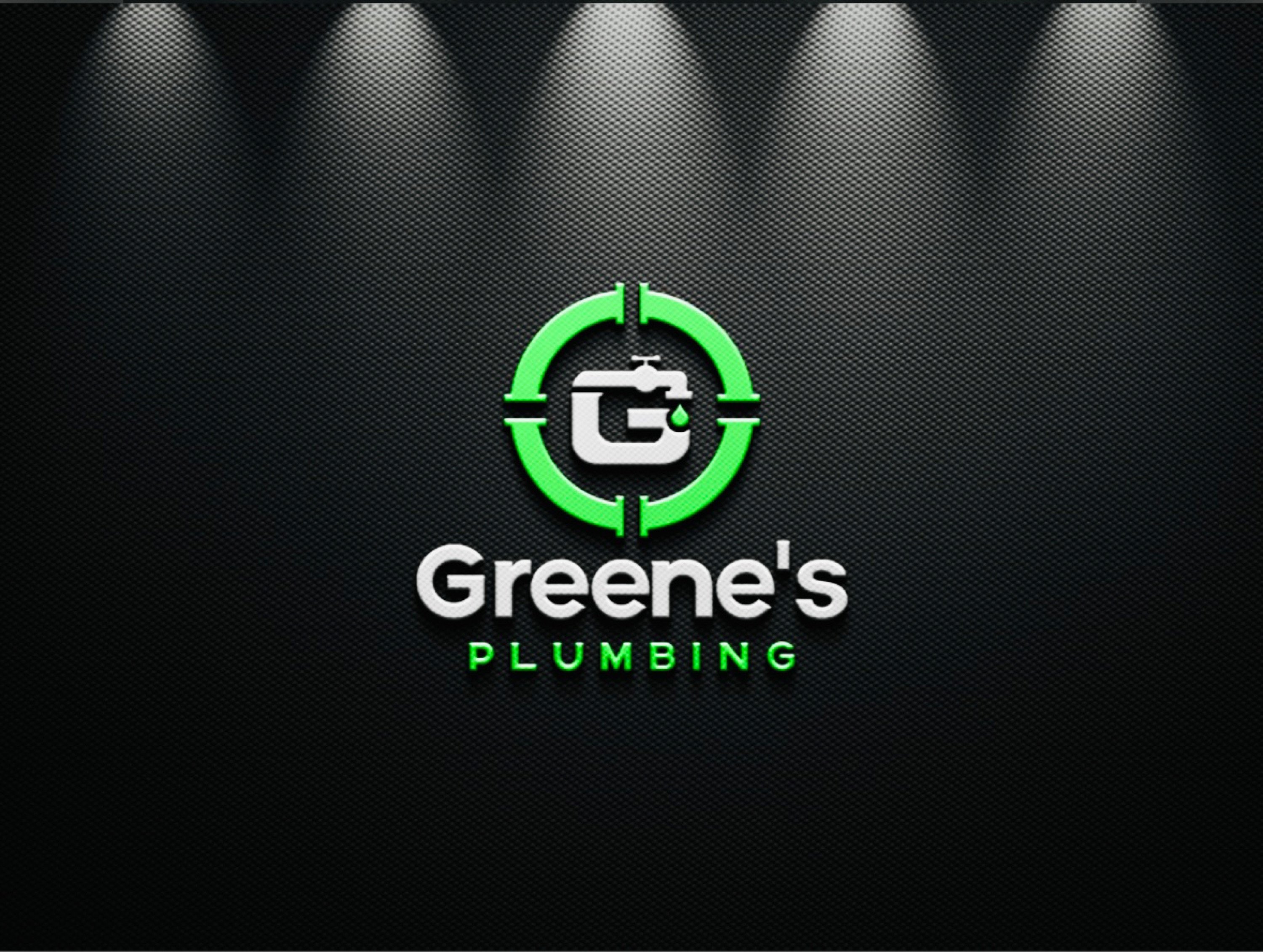 Greene's Plumbing Service Logo