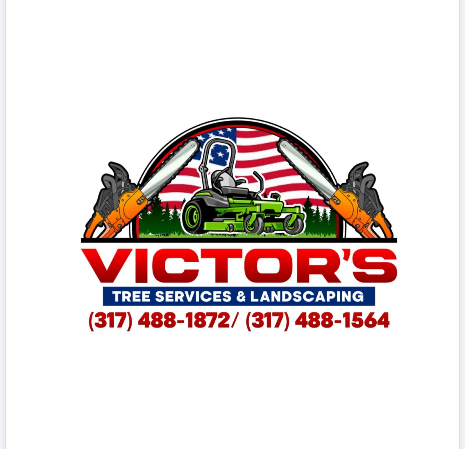 Victor's Tree Services & Landscaping Logo