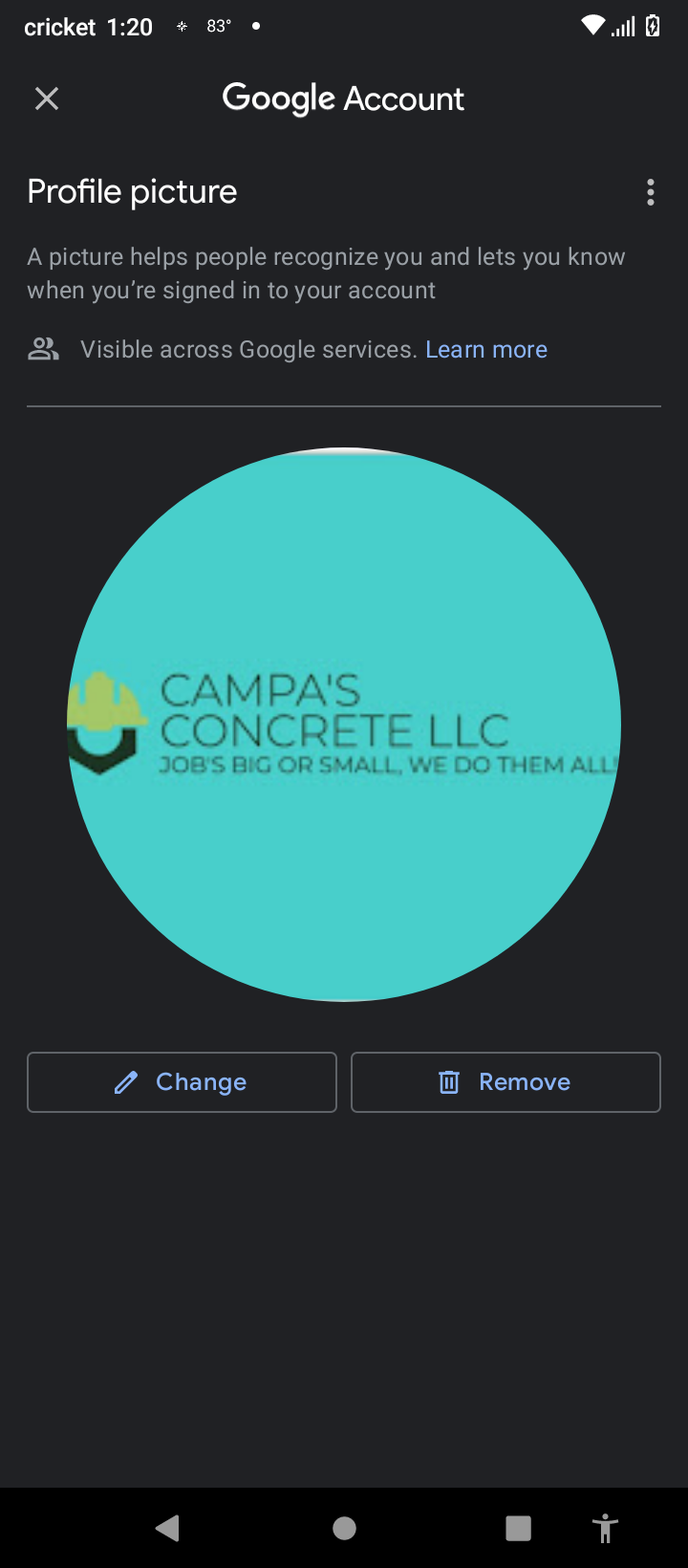 Campa's Concrete, LLC Logo