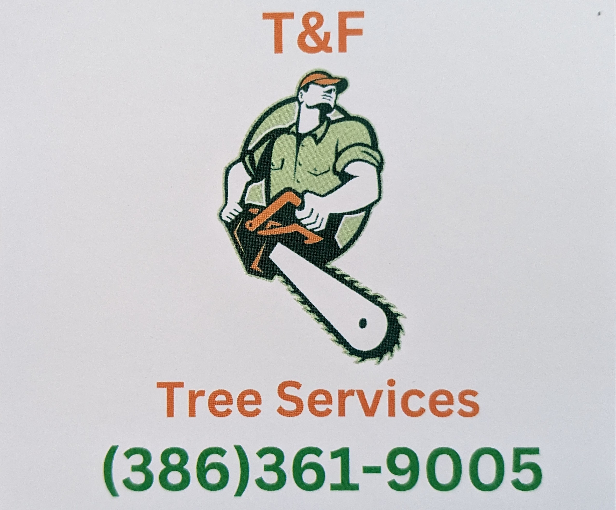 T & F Tree Services Logo