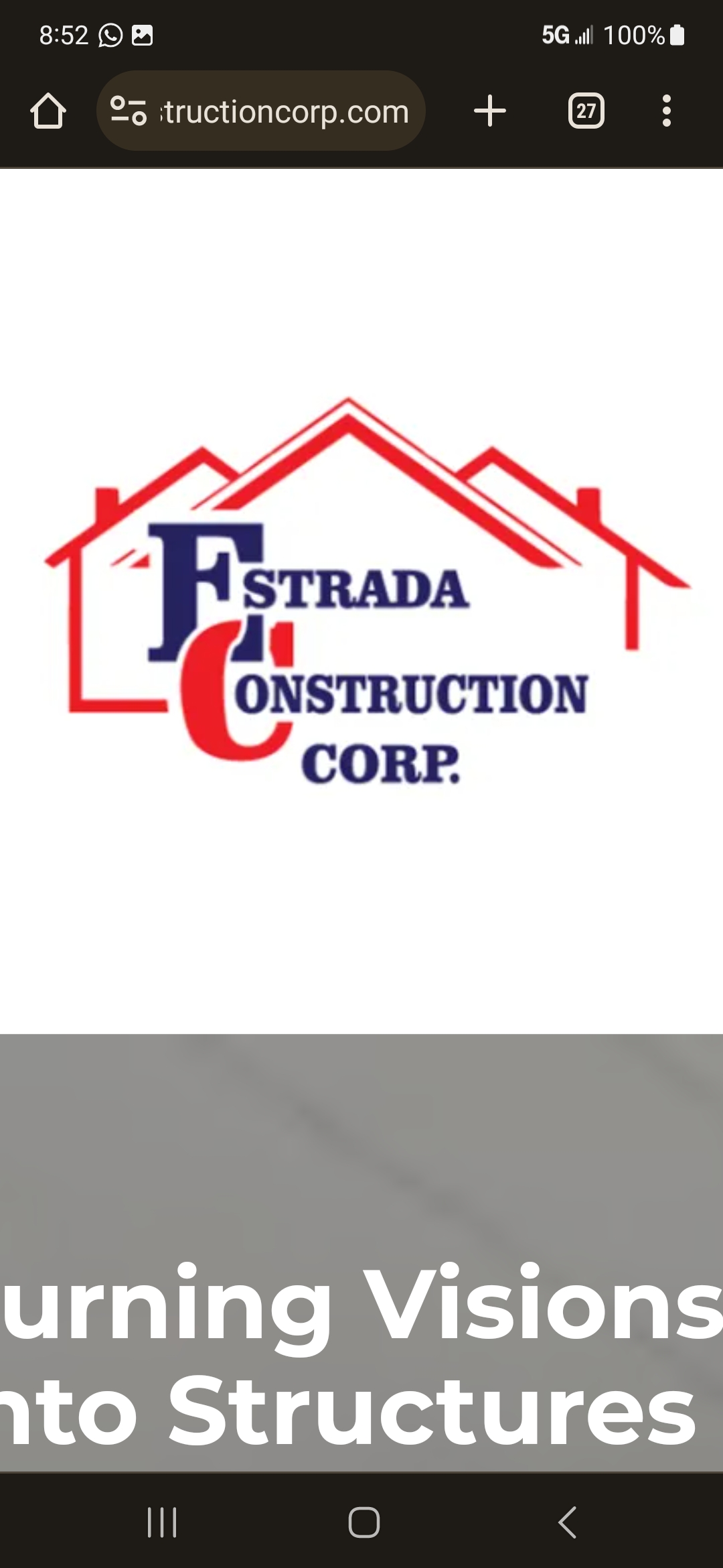 Estrada Construction Corp Logo