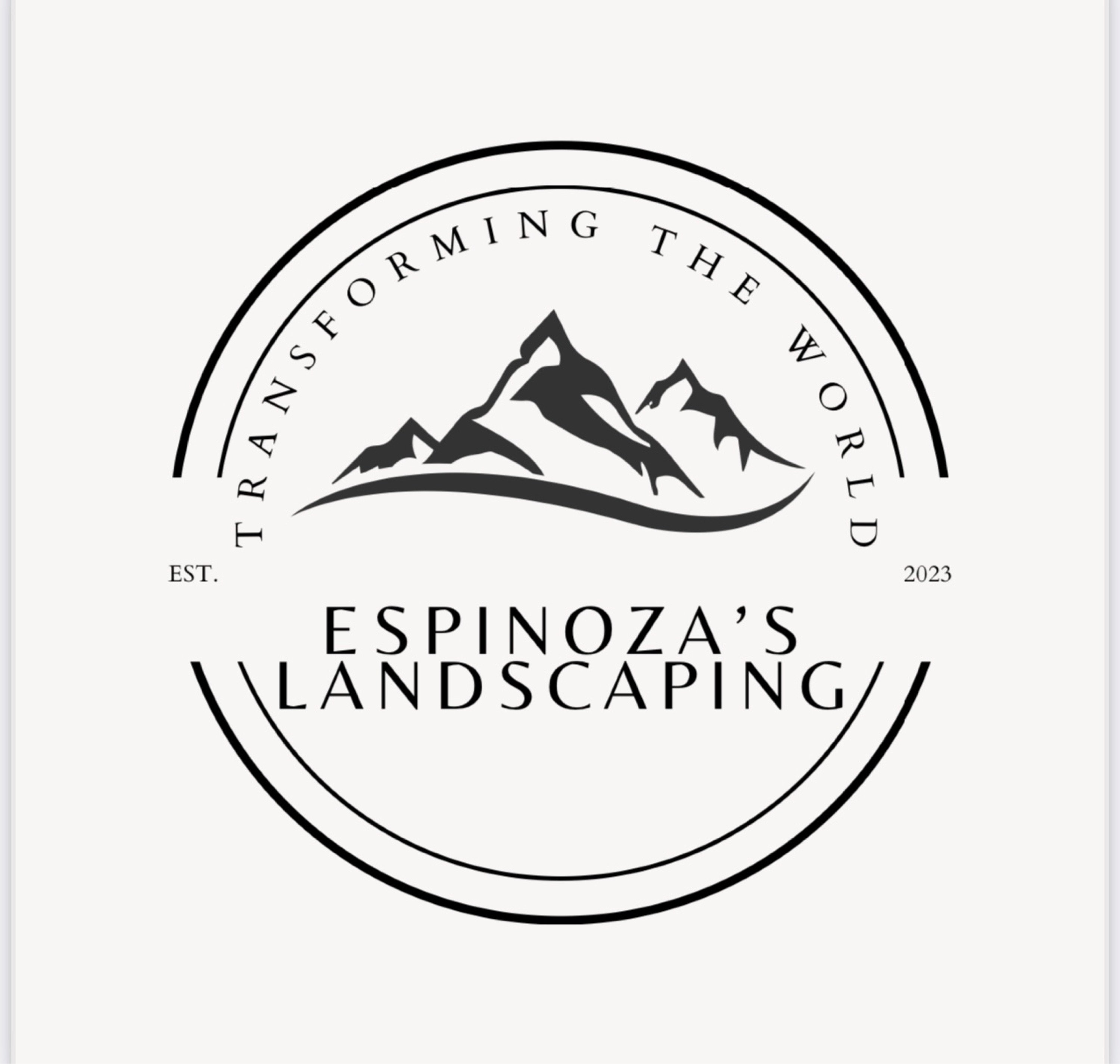 ESPINOZ@'S LANDSCAPING LLC Logo