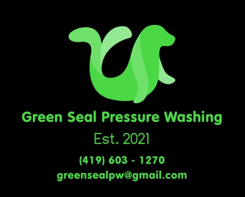 Green Seal Pressure Washing Logo