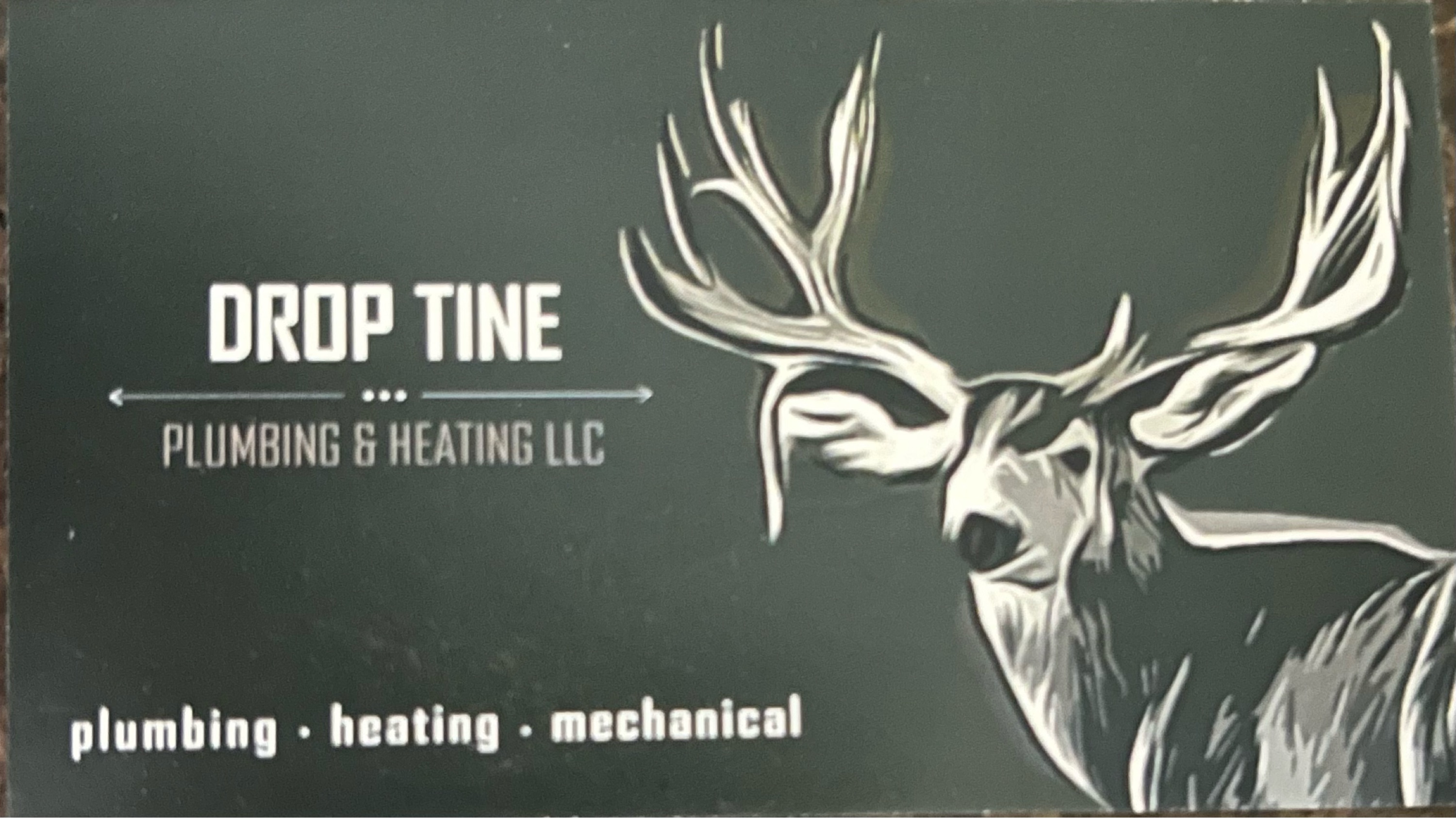 Drop Tine Plumbing and Heating Logo