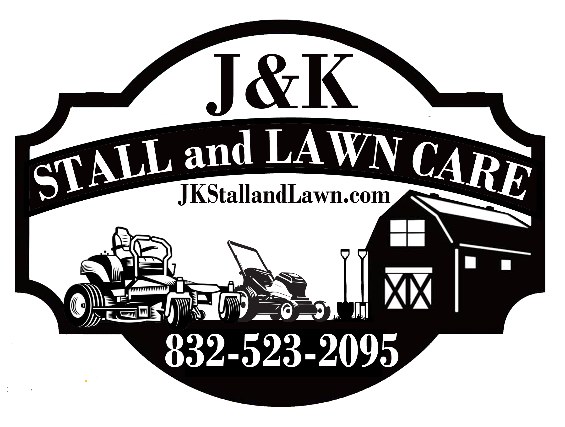 J & K Stall and Lawn Logo