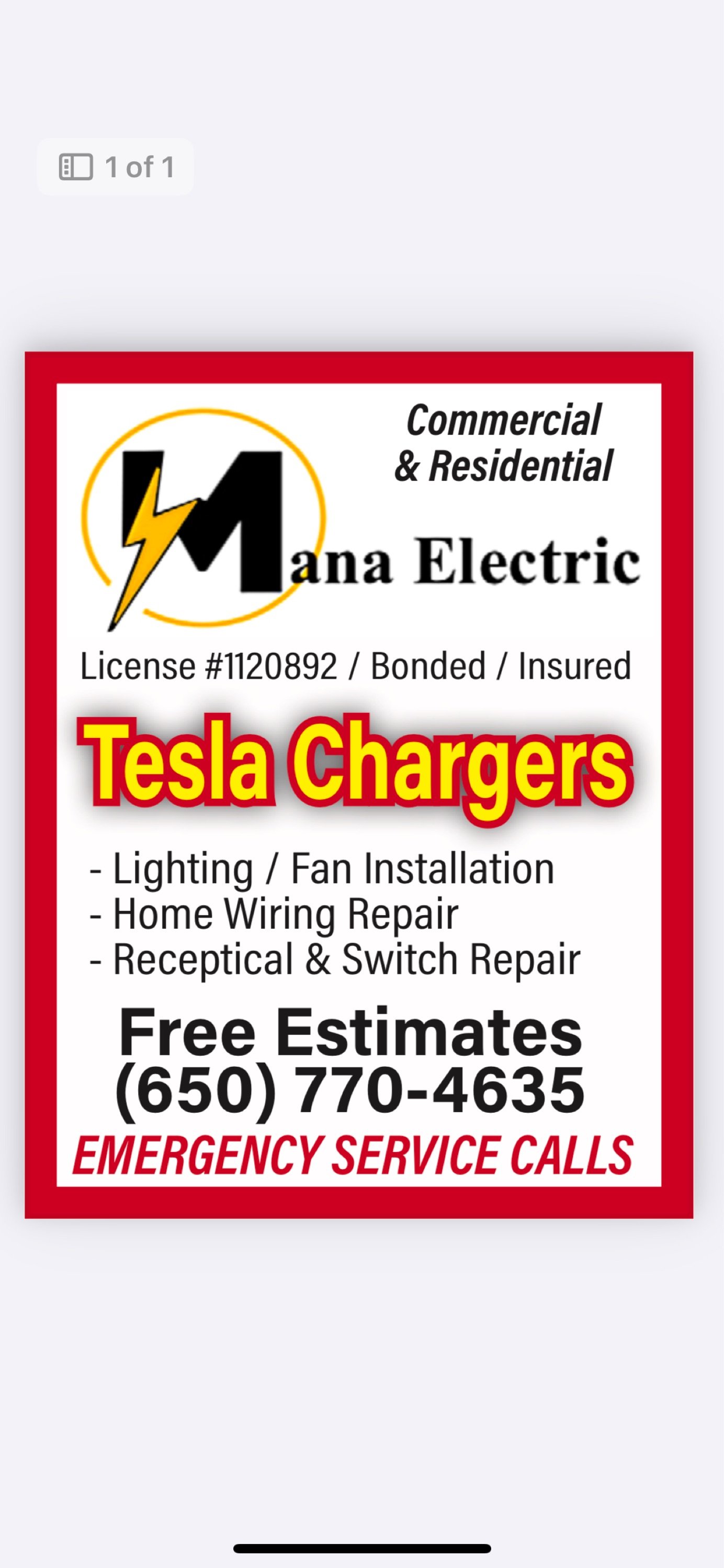 Mana Electric Logo