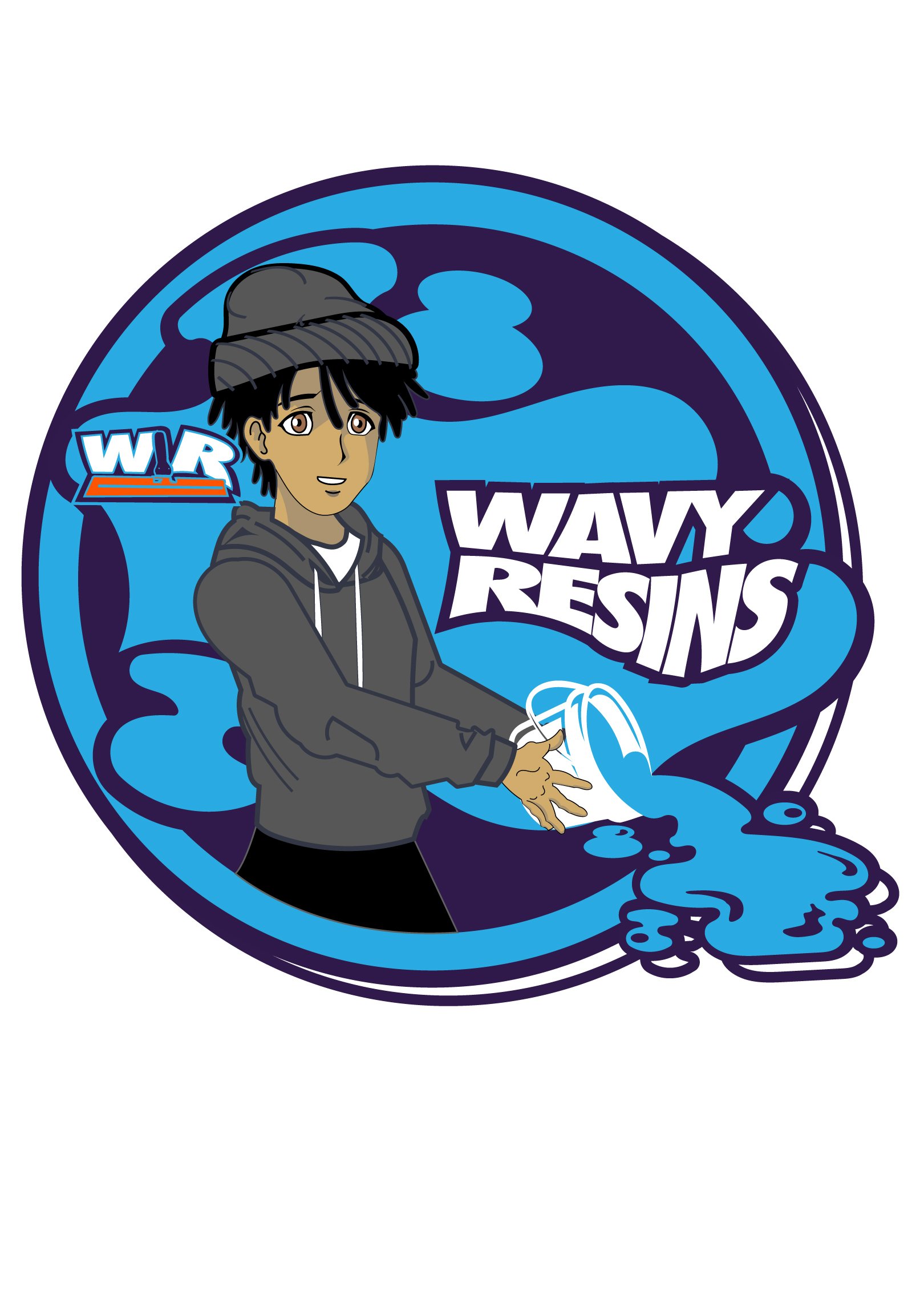 Wavy Resins Logo