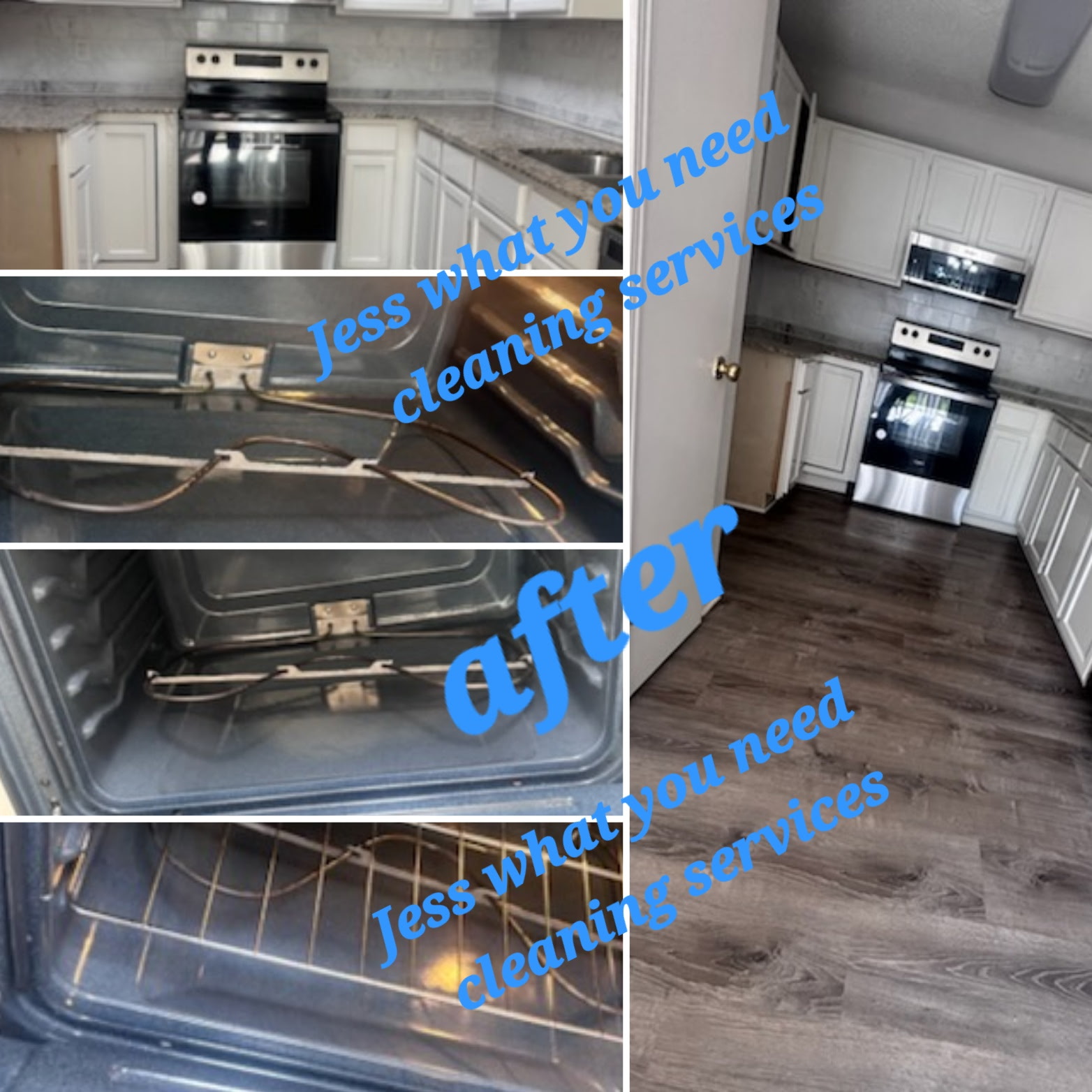 Jess What You Need Cleaning Services Logo