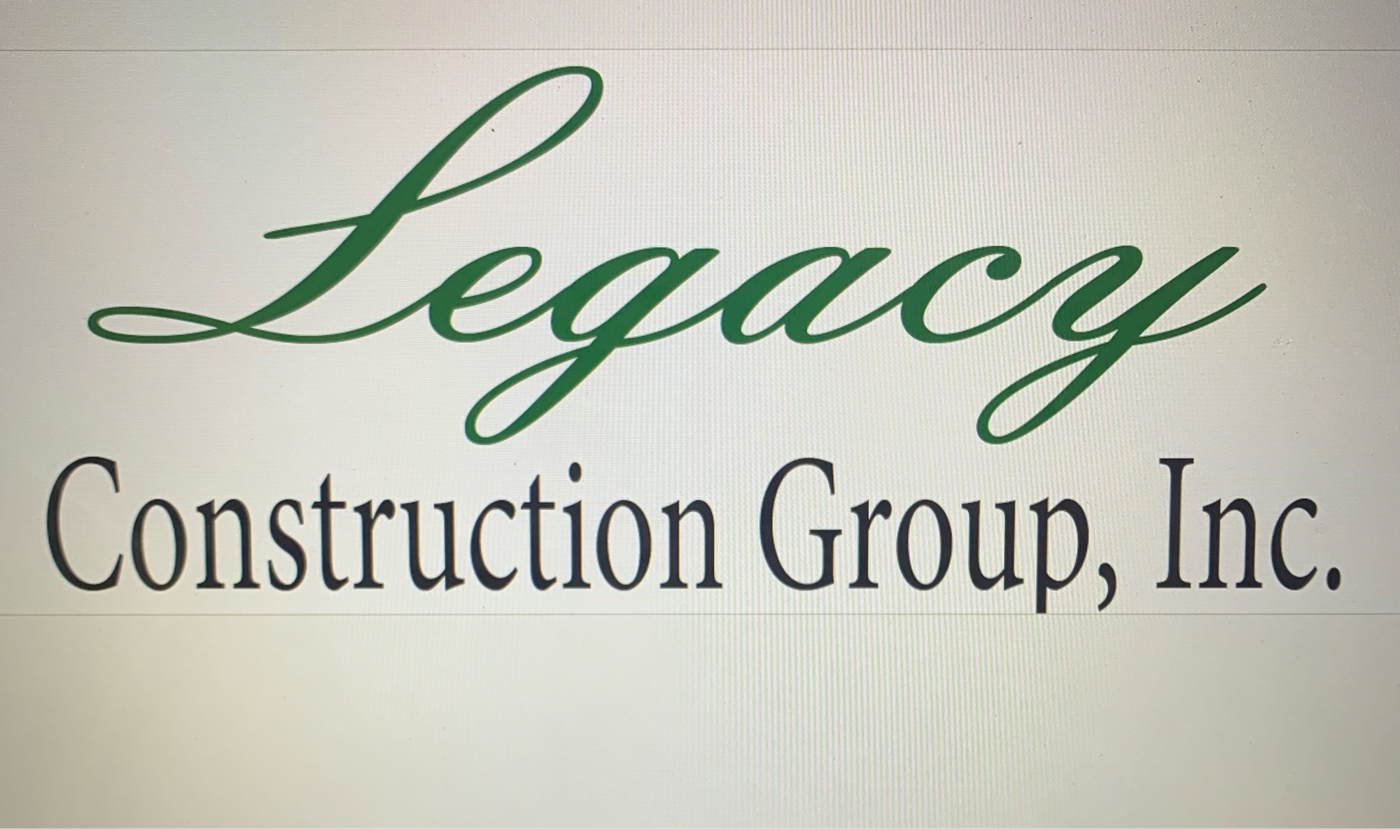 Legacy Construction Group, Inc. Logo