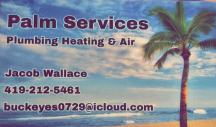 Palm Services Plumbing, Heating, & Air LLC Logo
