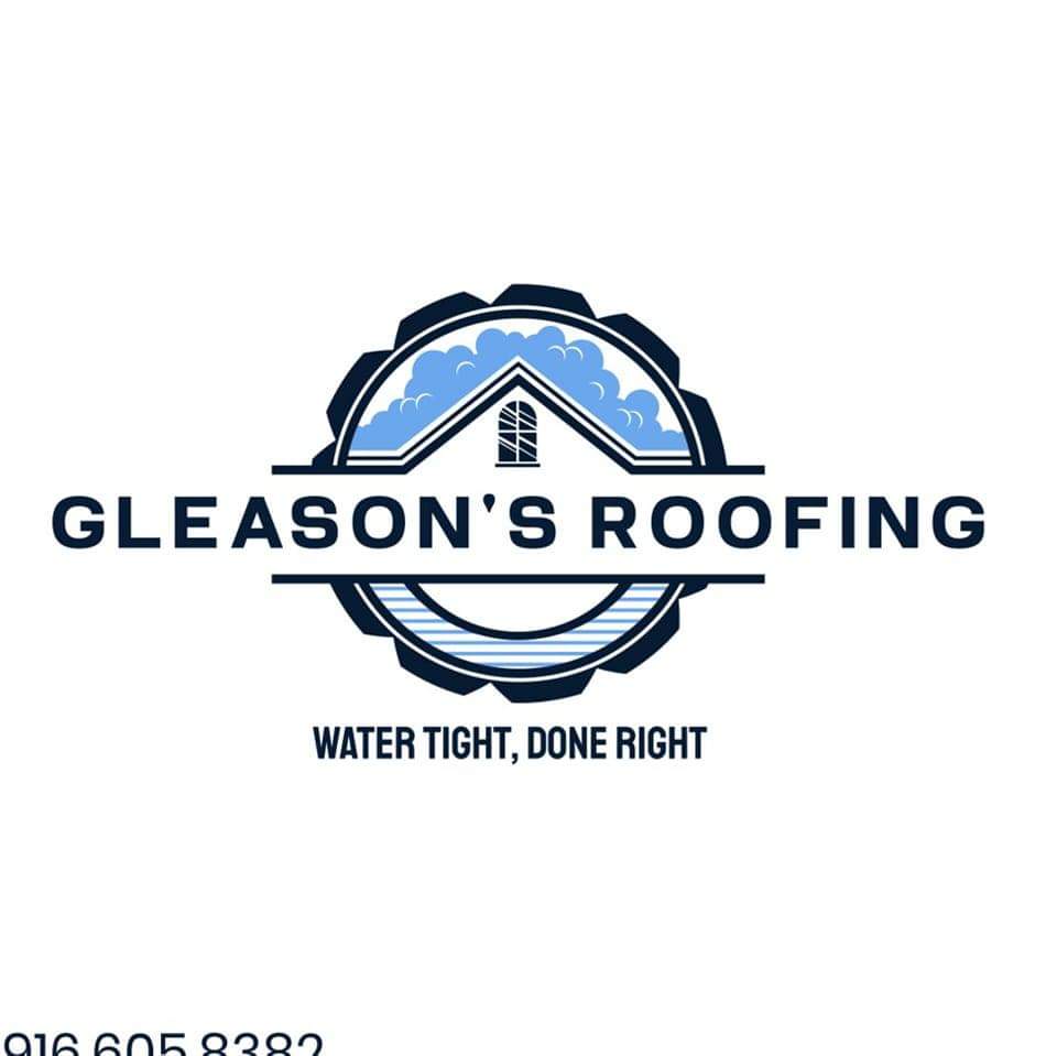 Gleason's Roofing Logo