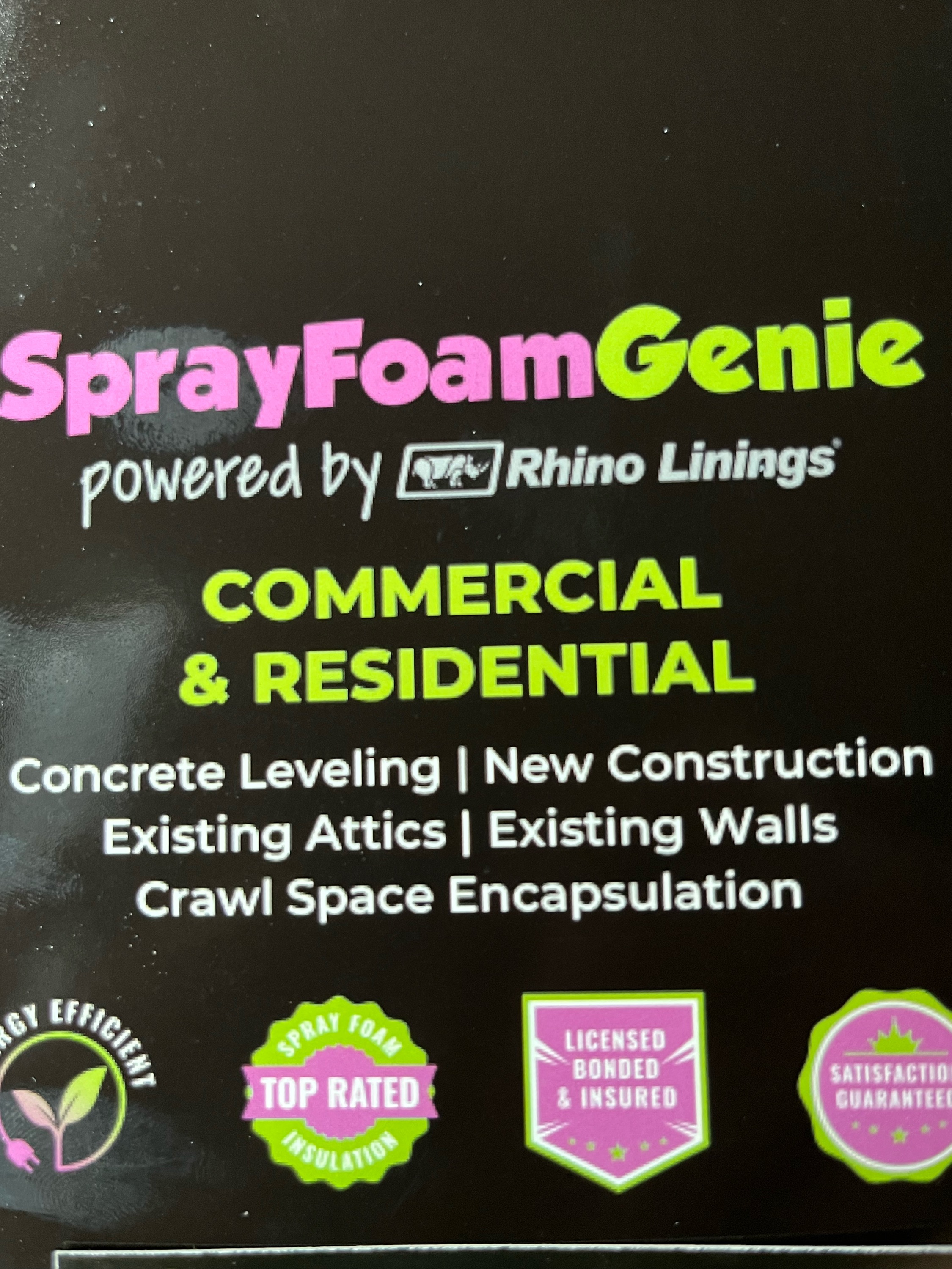 Spray Foam Genie Cincinnati Logo