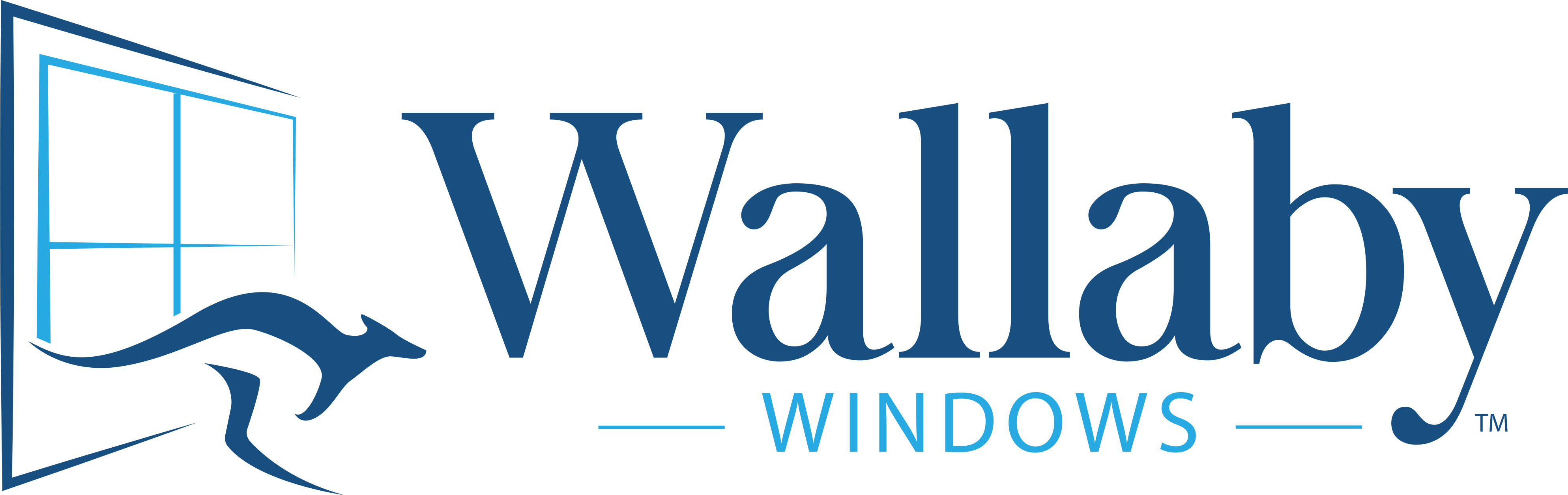 Wallaby Windows of Greater Woodlands Logo