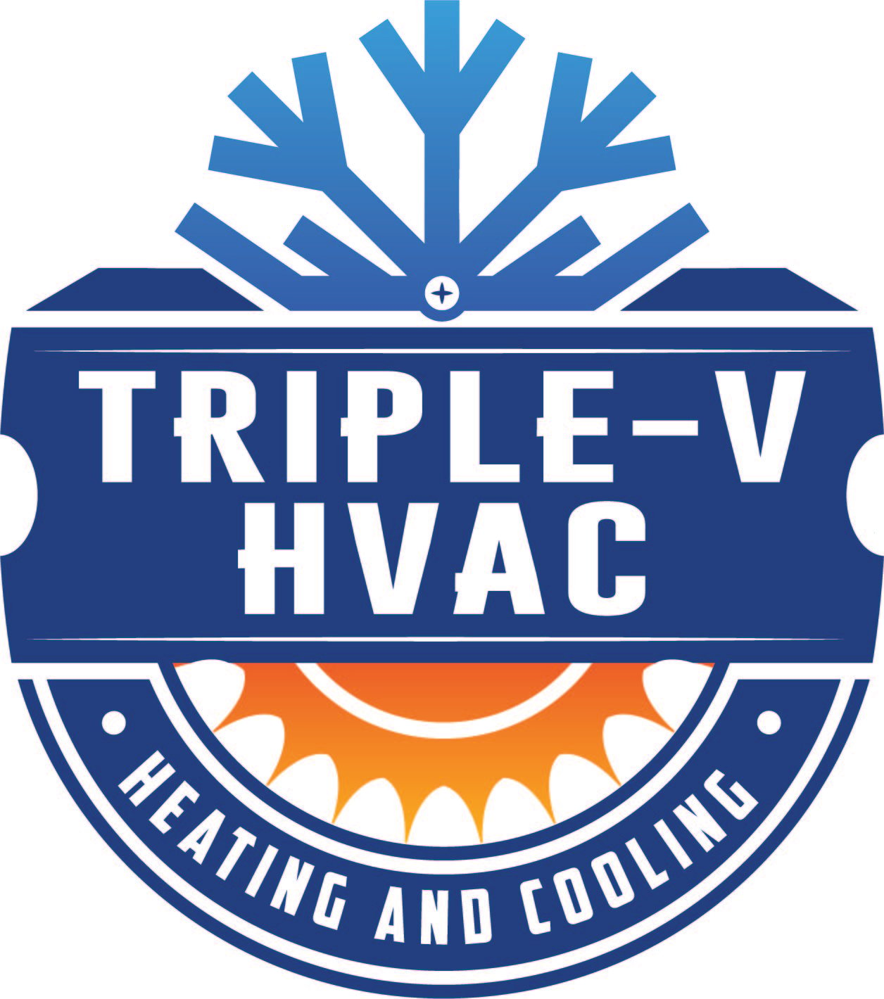 Triple-V HVAC Logo