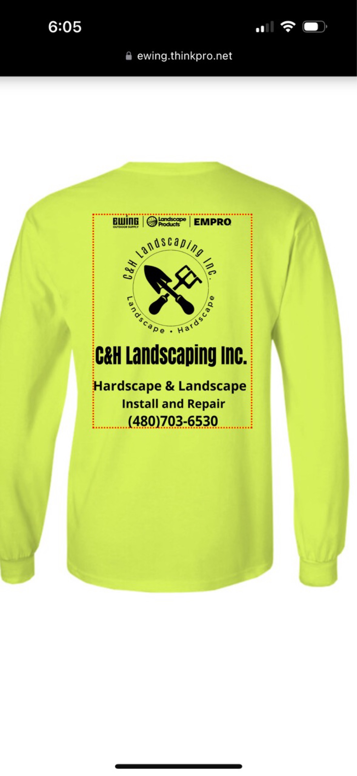 C & H Landscaping, Inc. Logo