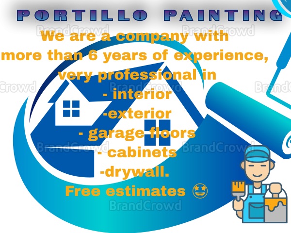 Portillo Painting Logo