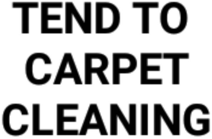 Tend To Carpet Cleaning LLC Logo