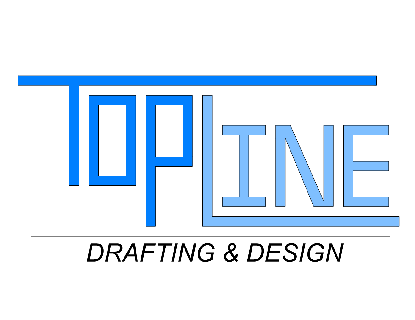 TOPLINE Drafting & Design LLC Logo