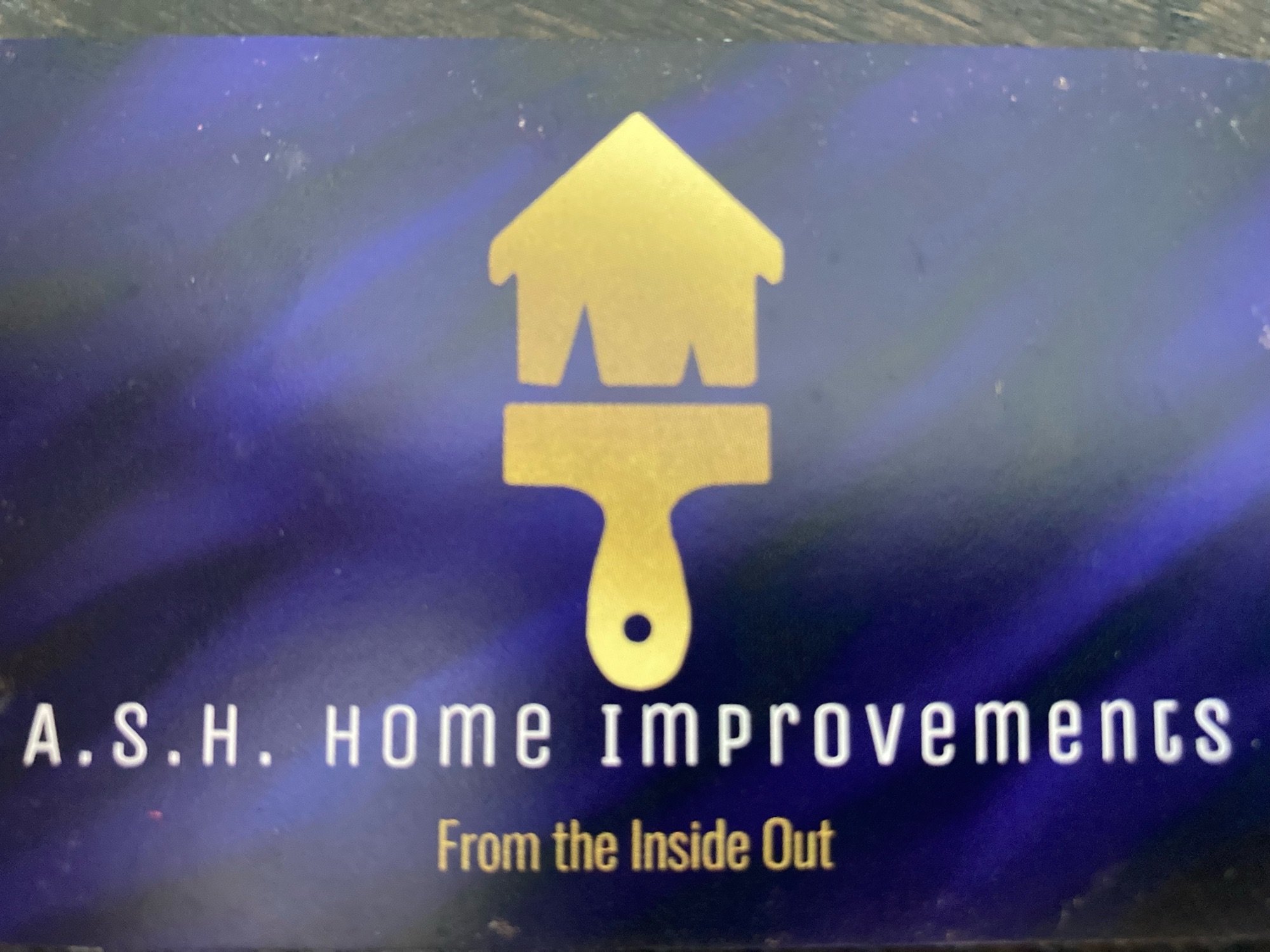 A.S.H. Home Improvements Logo