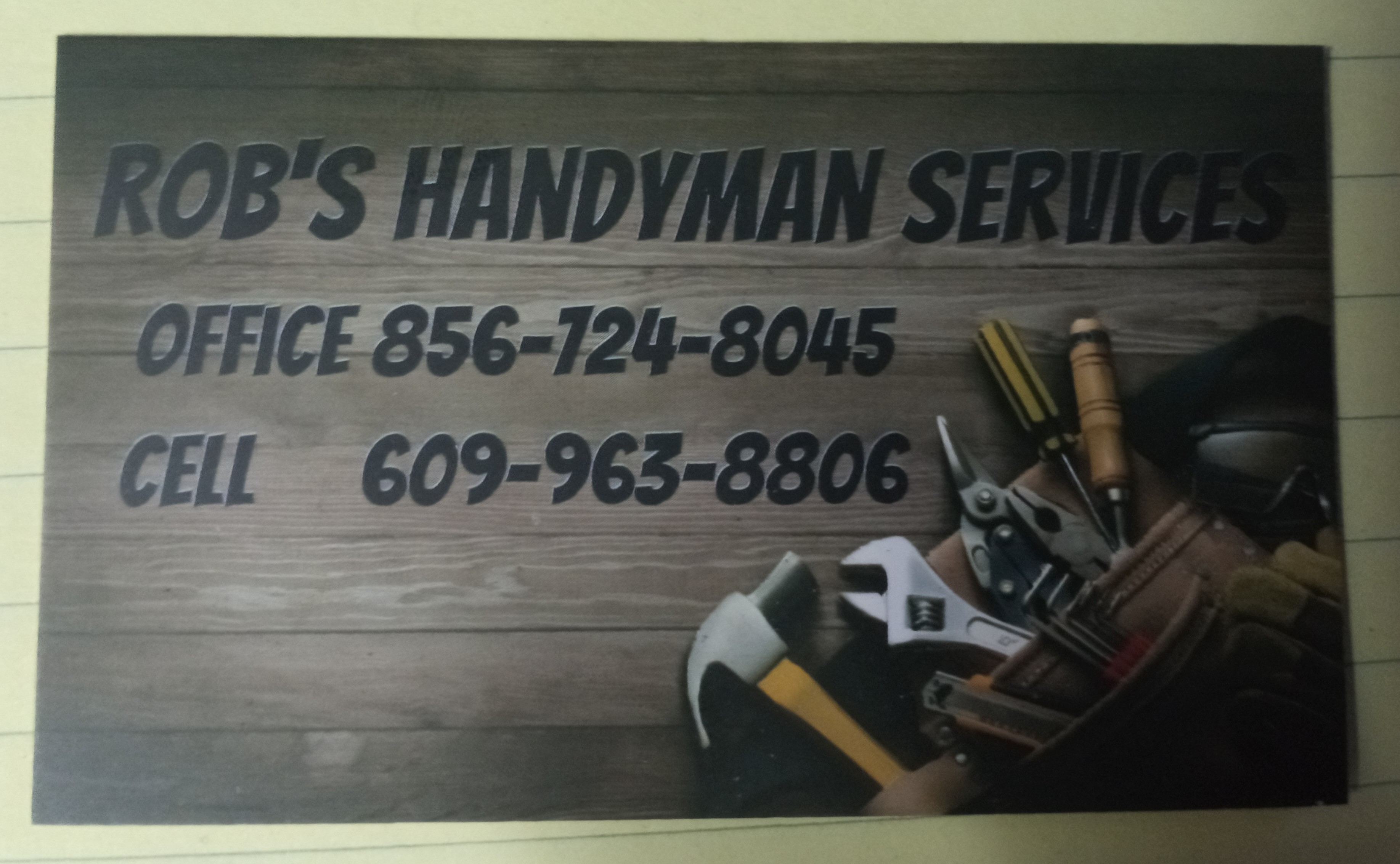 Rob's Handyman Services Logo