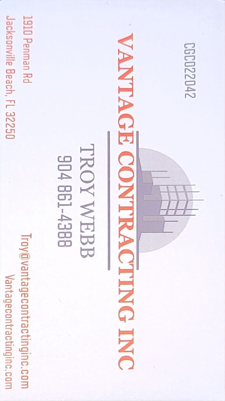 Vantage Contracting Inc. Logo