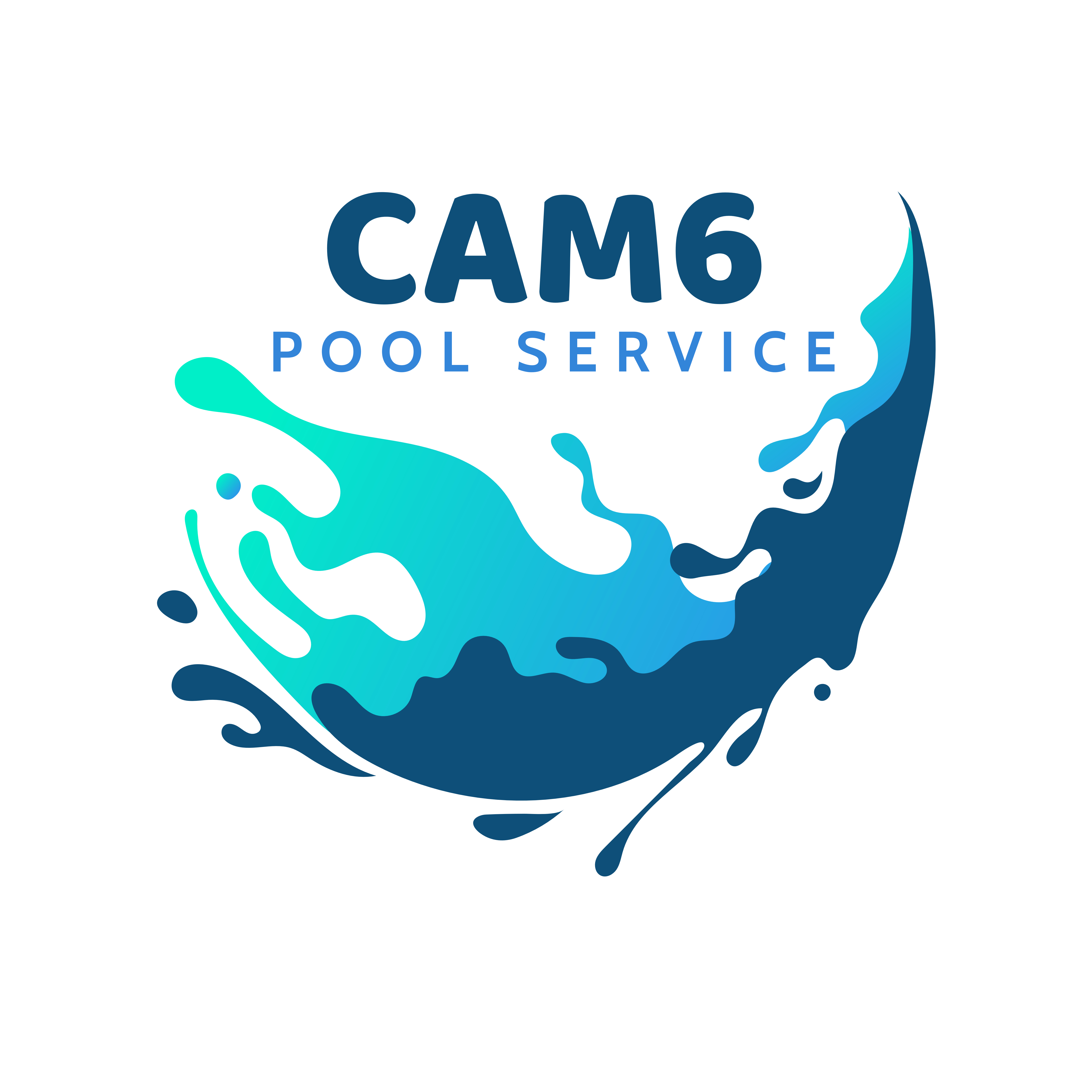 Cam6 Pool Service Logo