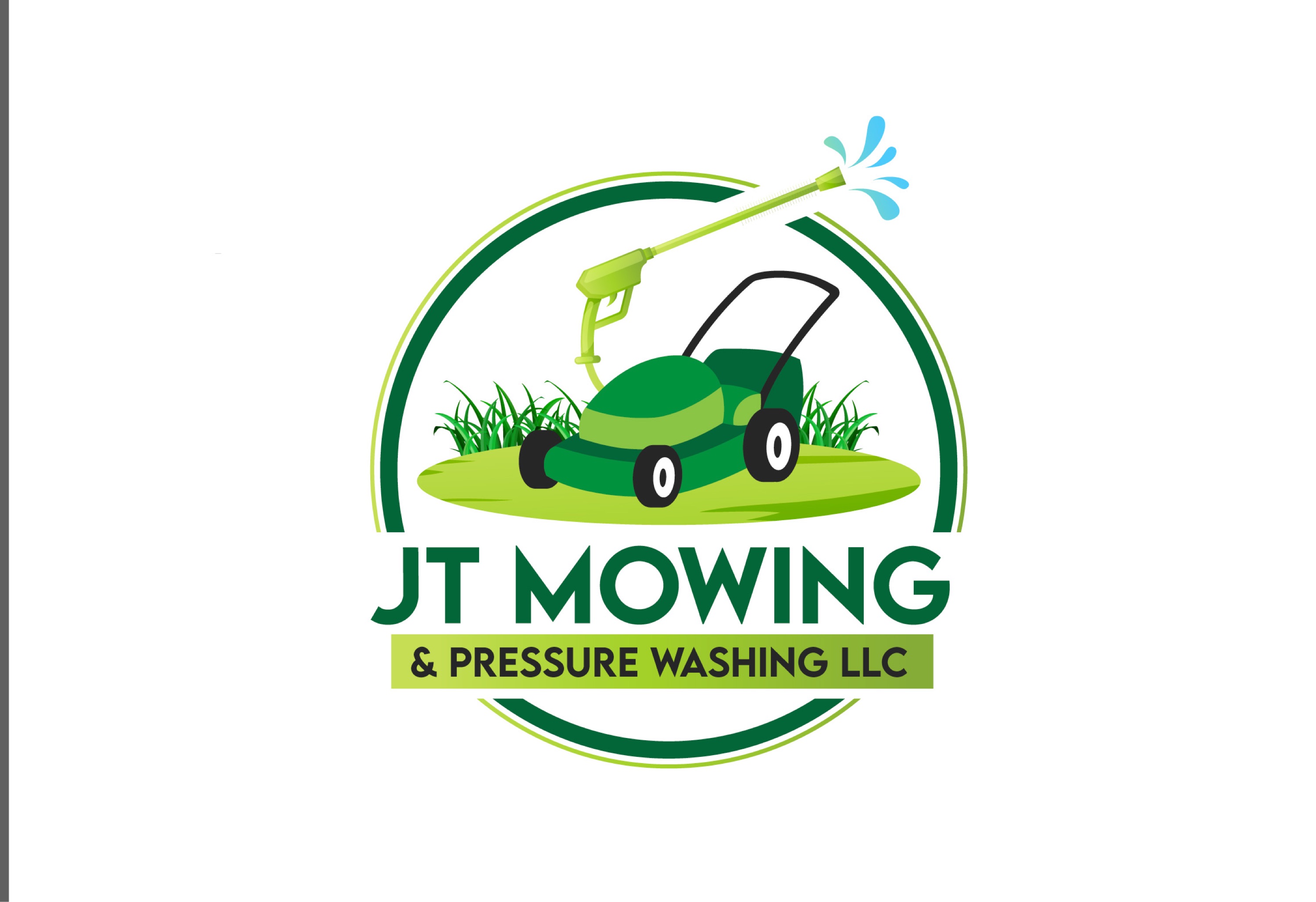 JT Mowing and Pressure Washing L.L.C Logo