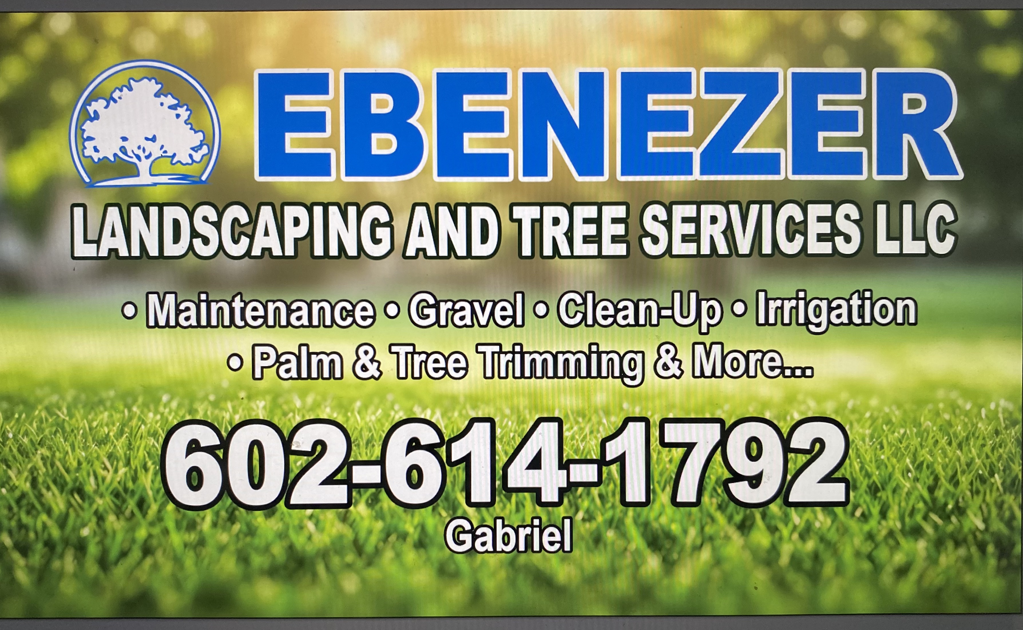 Eben Ezer Landscaping and Tree Services LLC Logo