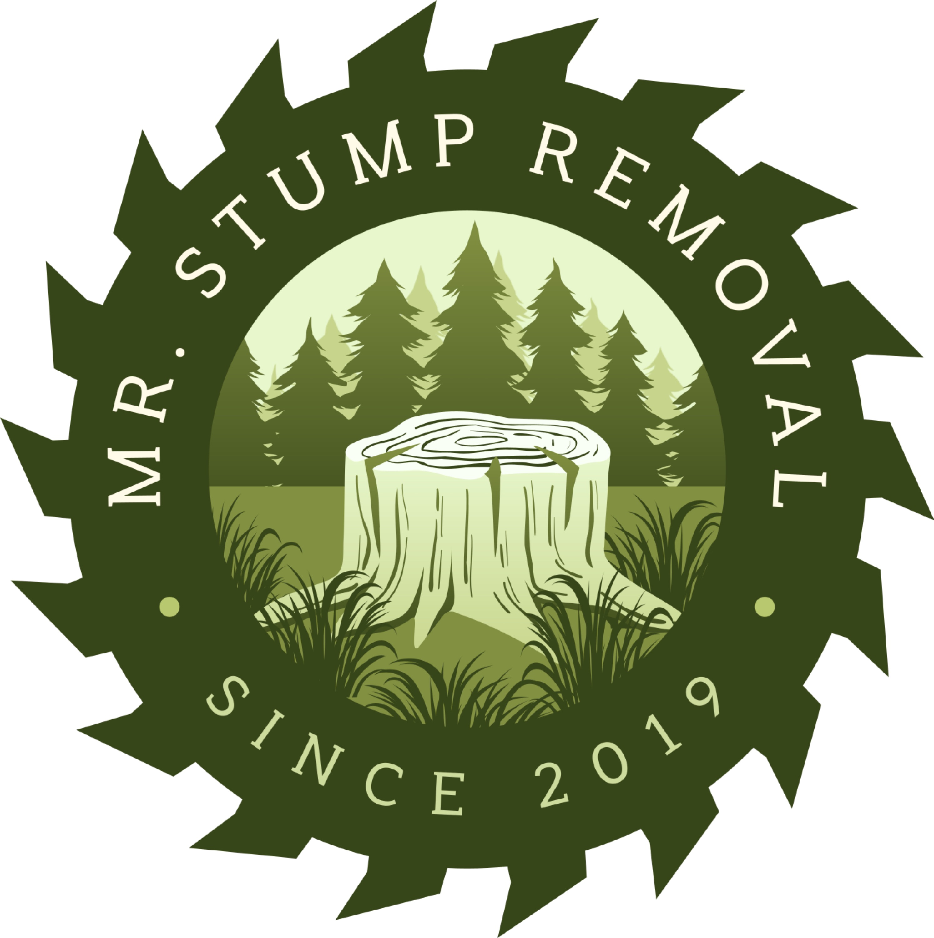 Mr. Stump Removal Logo