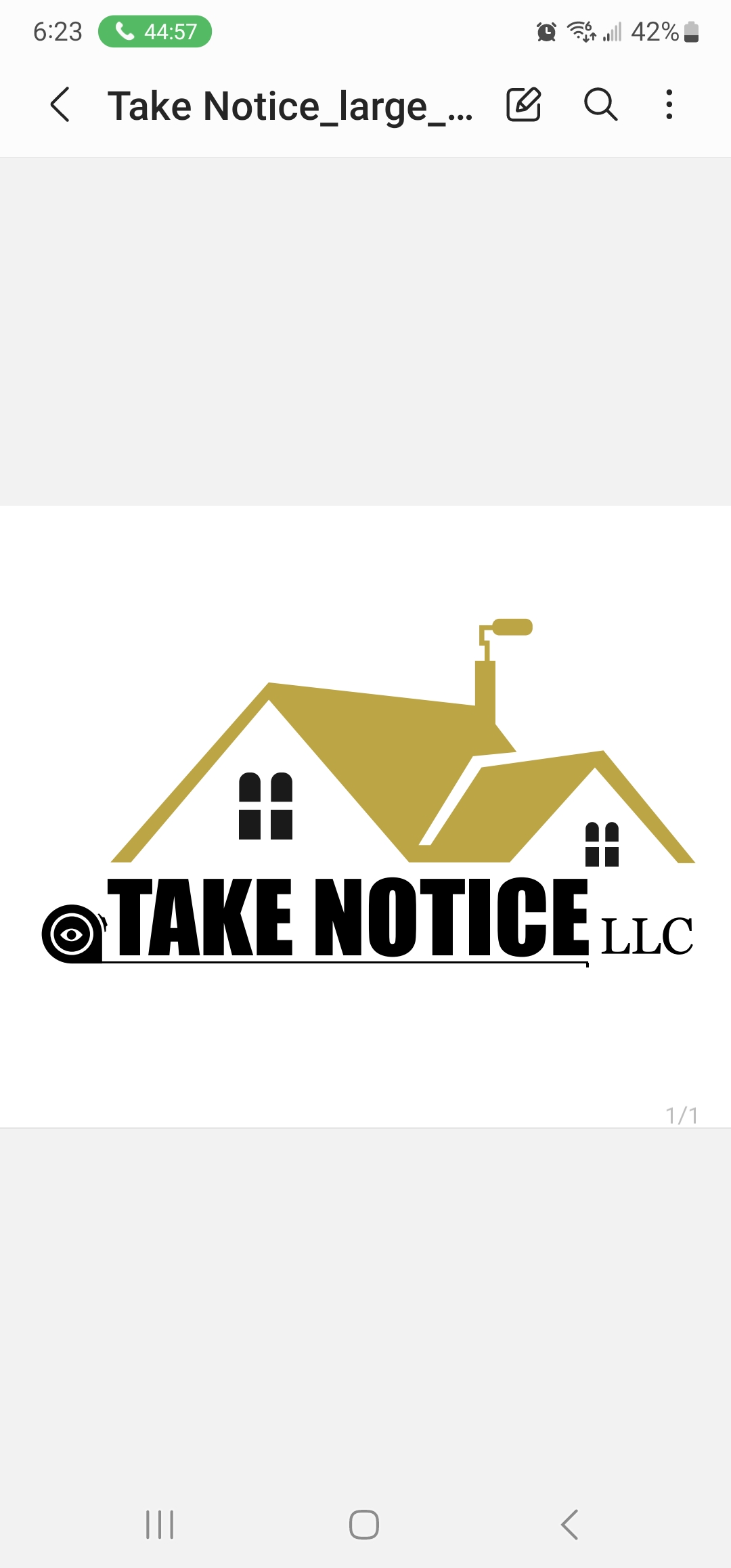 Take Notice LLC Logo
