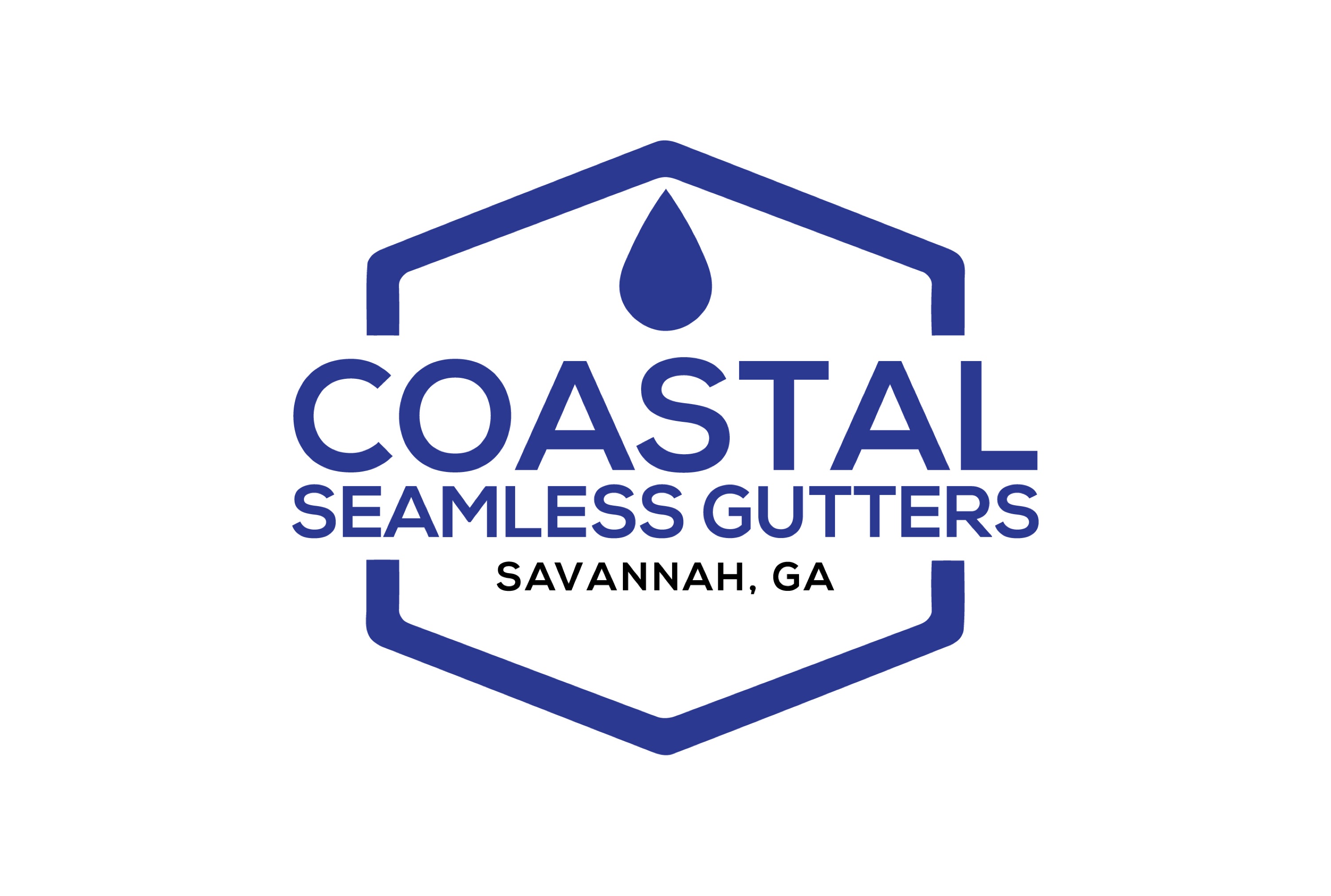 Coastal Seamless Gutter Logo