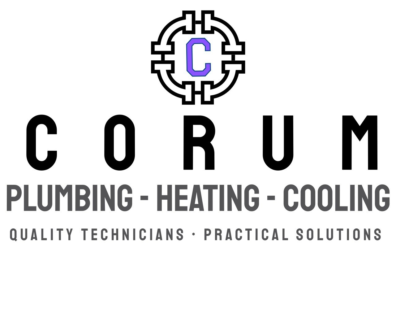 Corum Plumbing Logo
