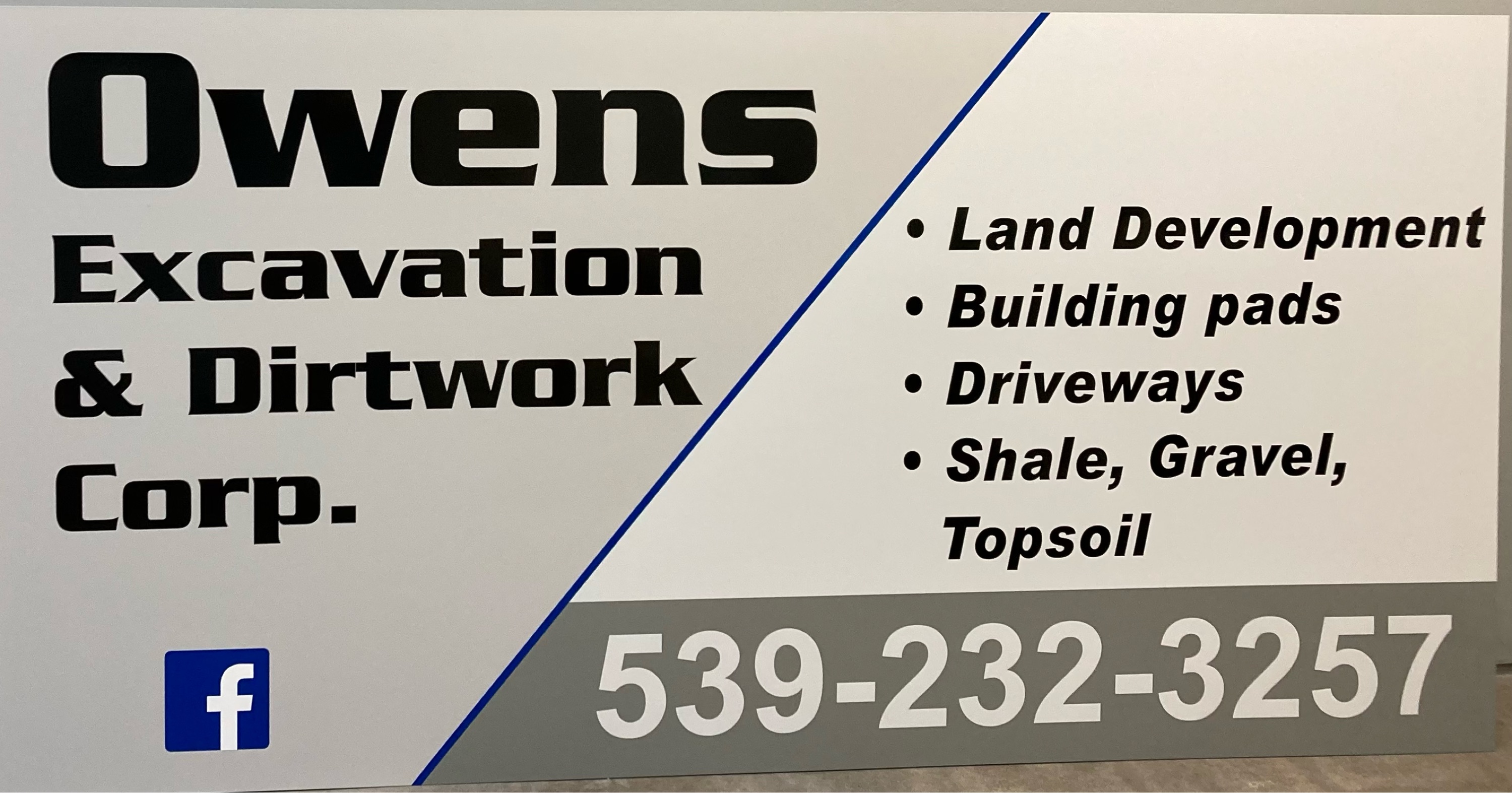 Owens Excavation & Dirtwork Corp Logo