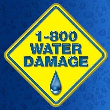1-800 Water Damage Logo