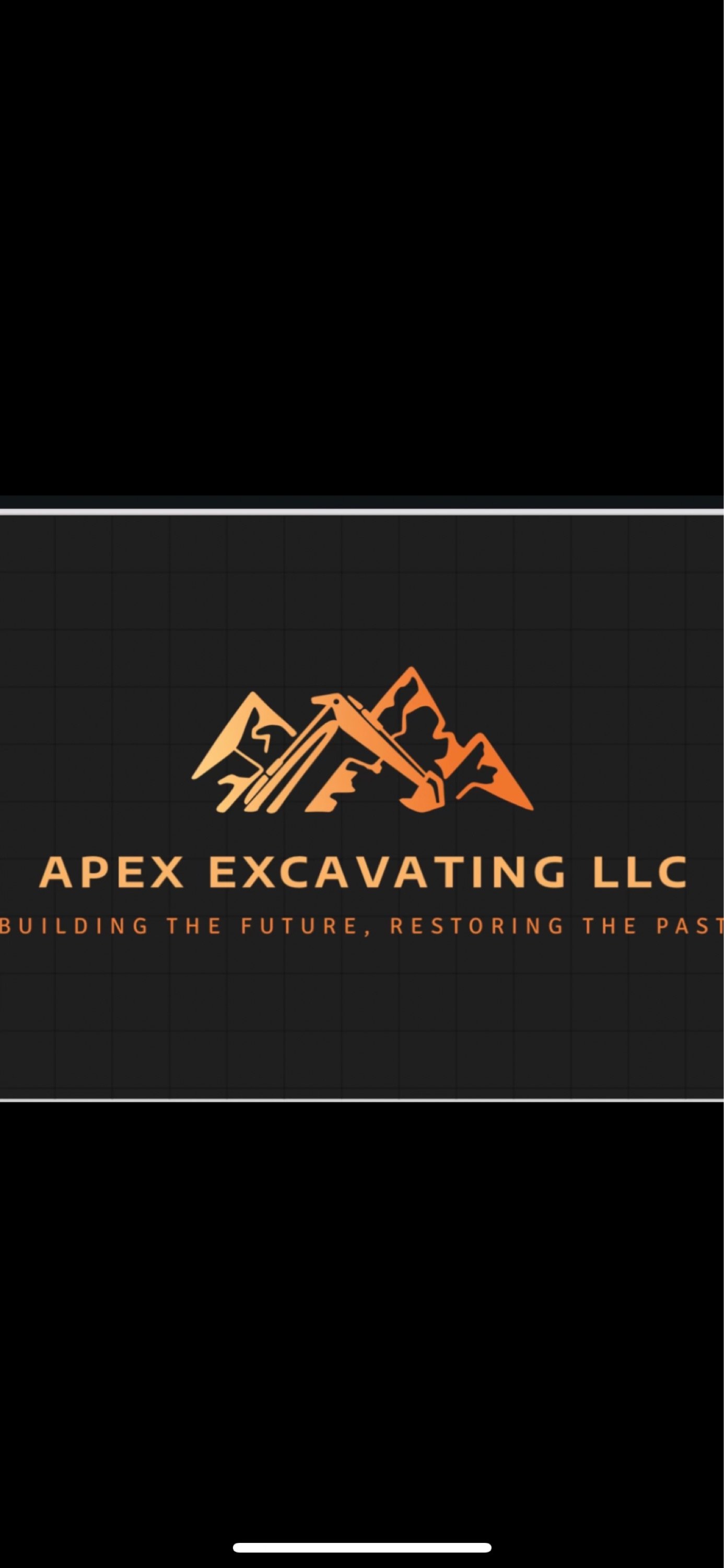 Apex Excavating Logo