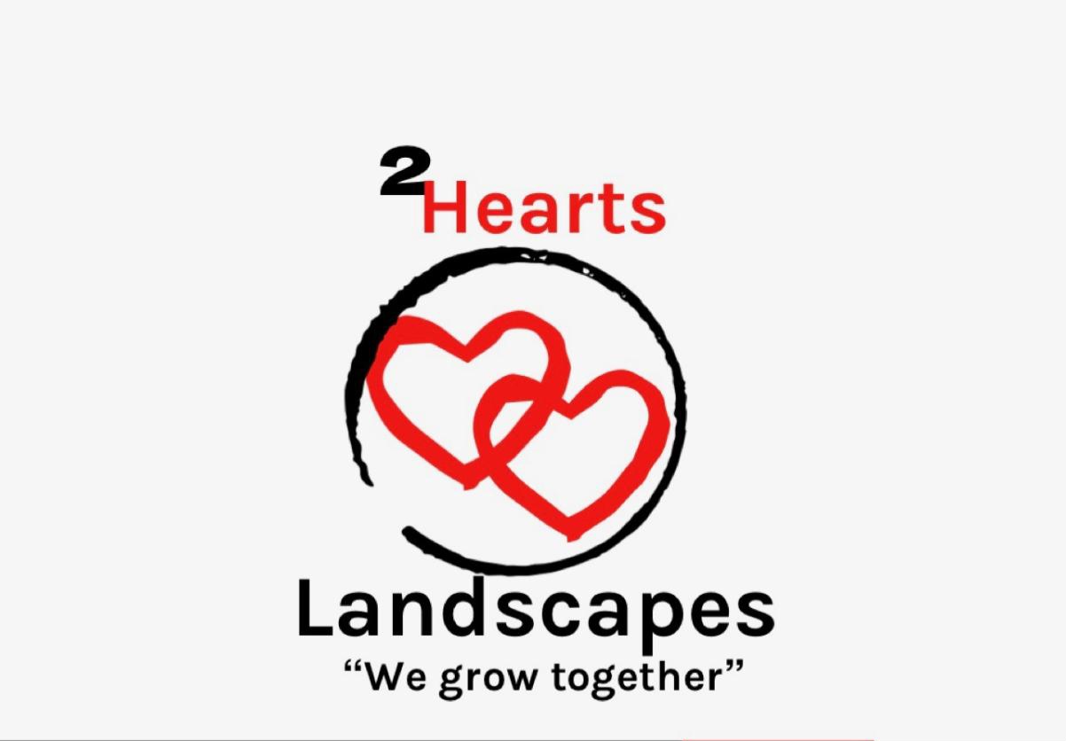 2 Hearts Landscapes Logo