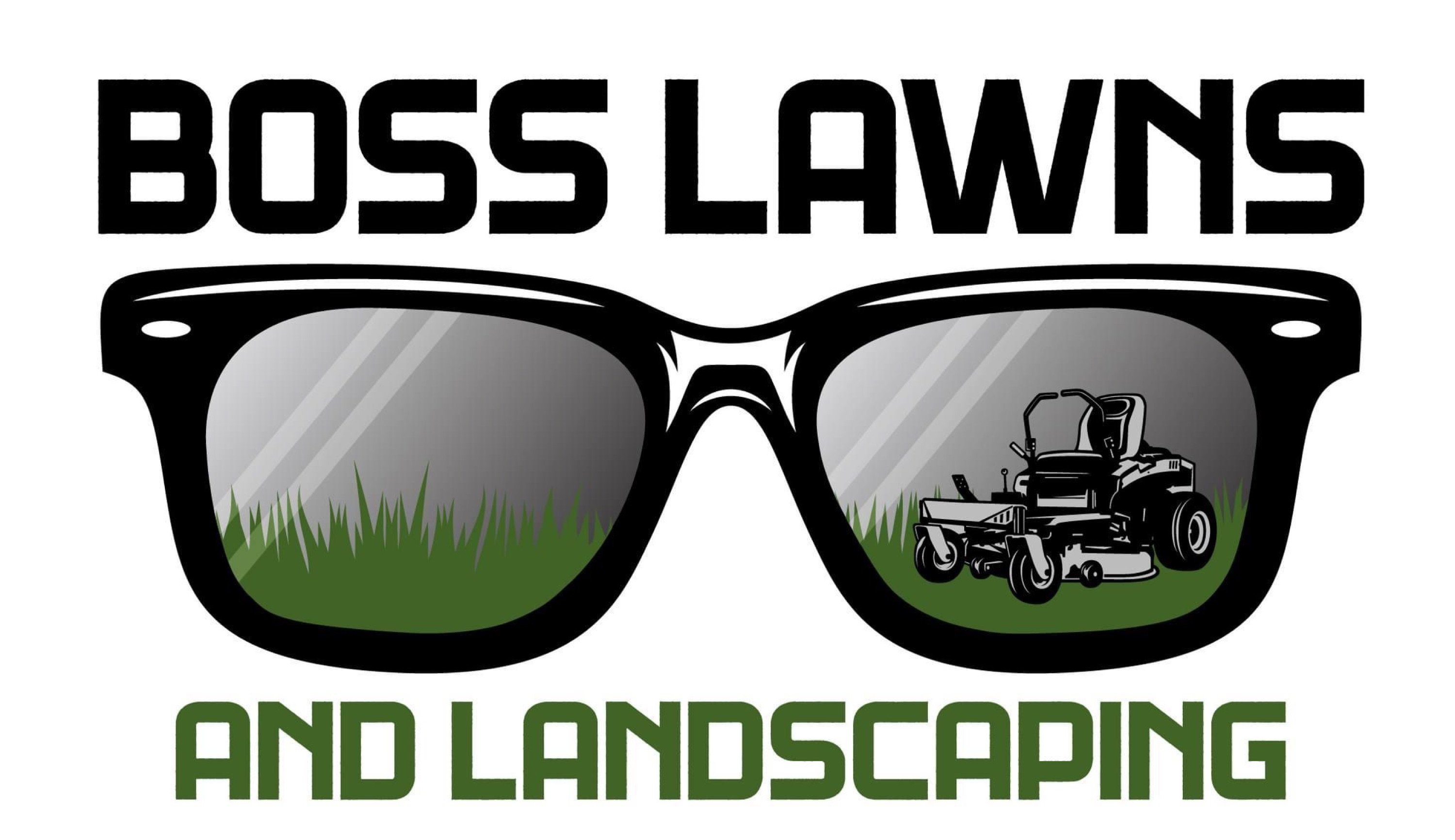 Boss Lawns & Landscaping Logo