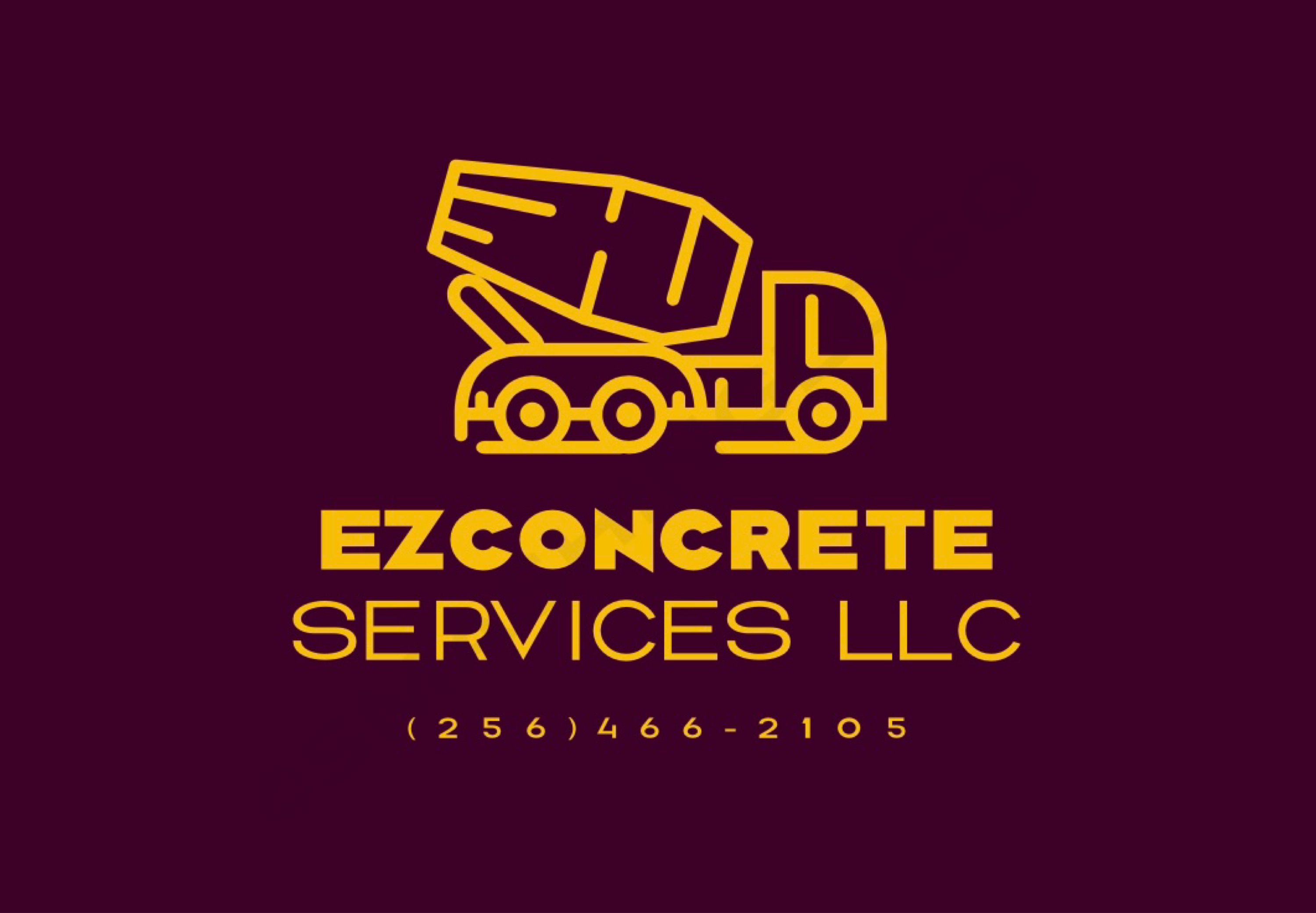 EZConcrete Services, LLC Logo