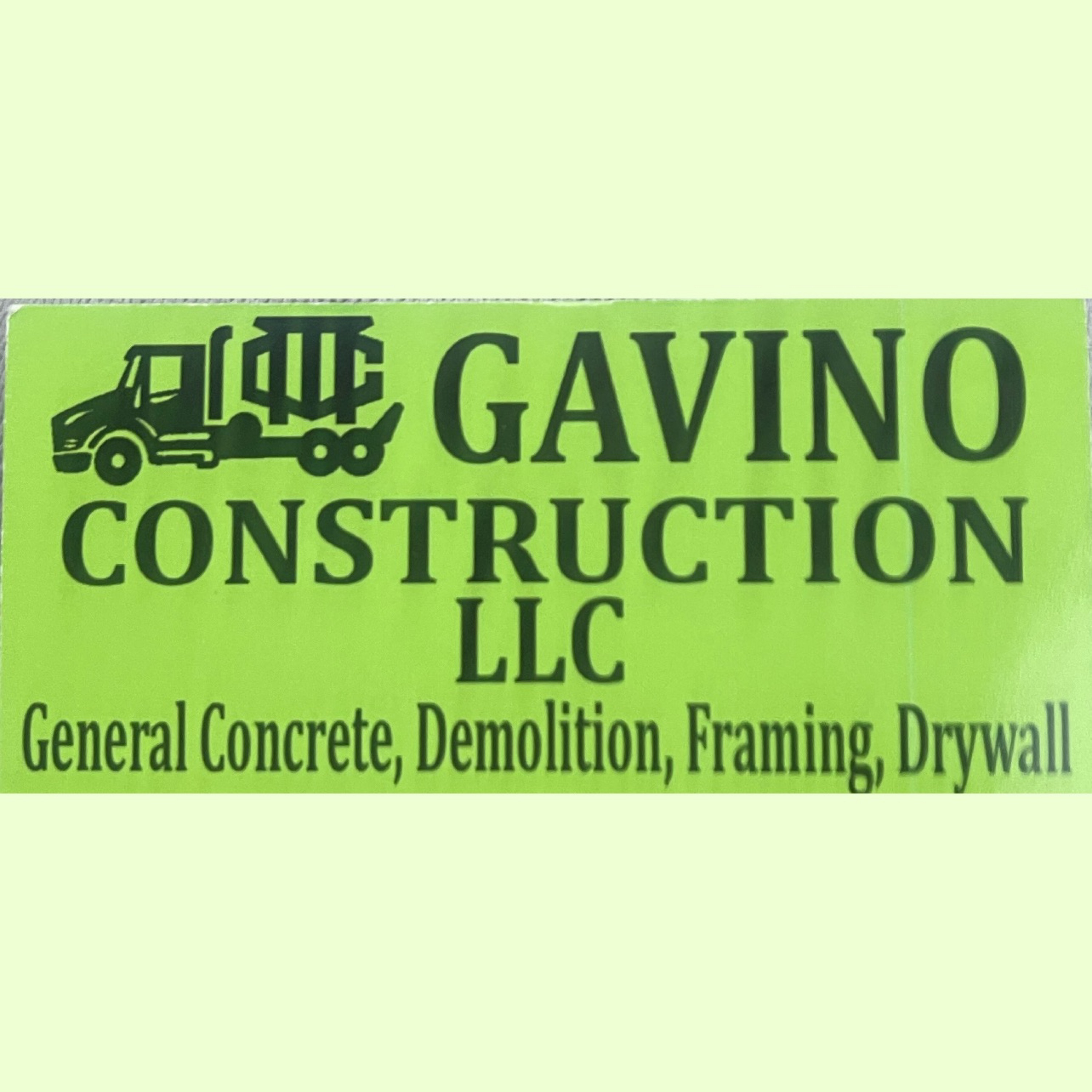 Gavino Construction Logo