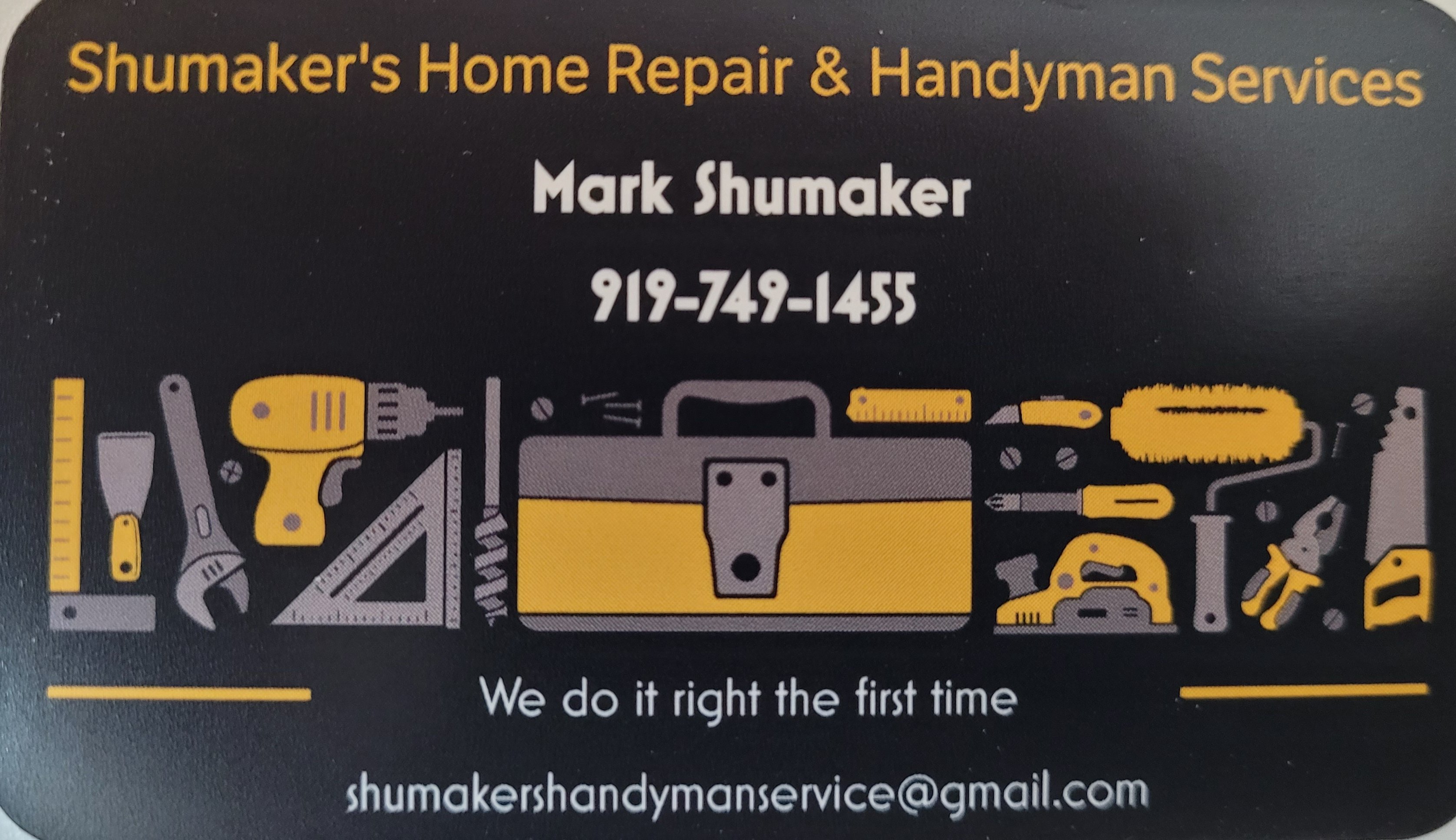 Shumaker's Home Repair and Handyman Services, LLC Logo