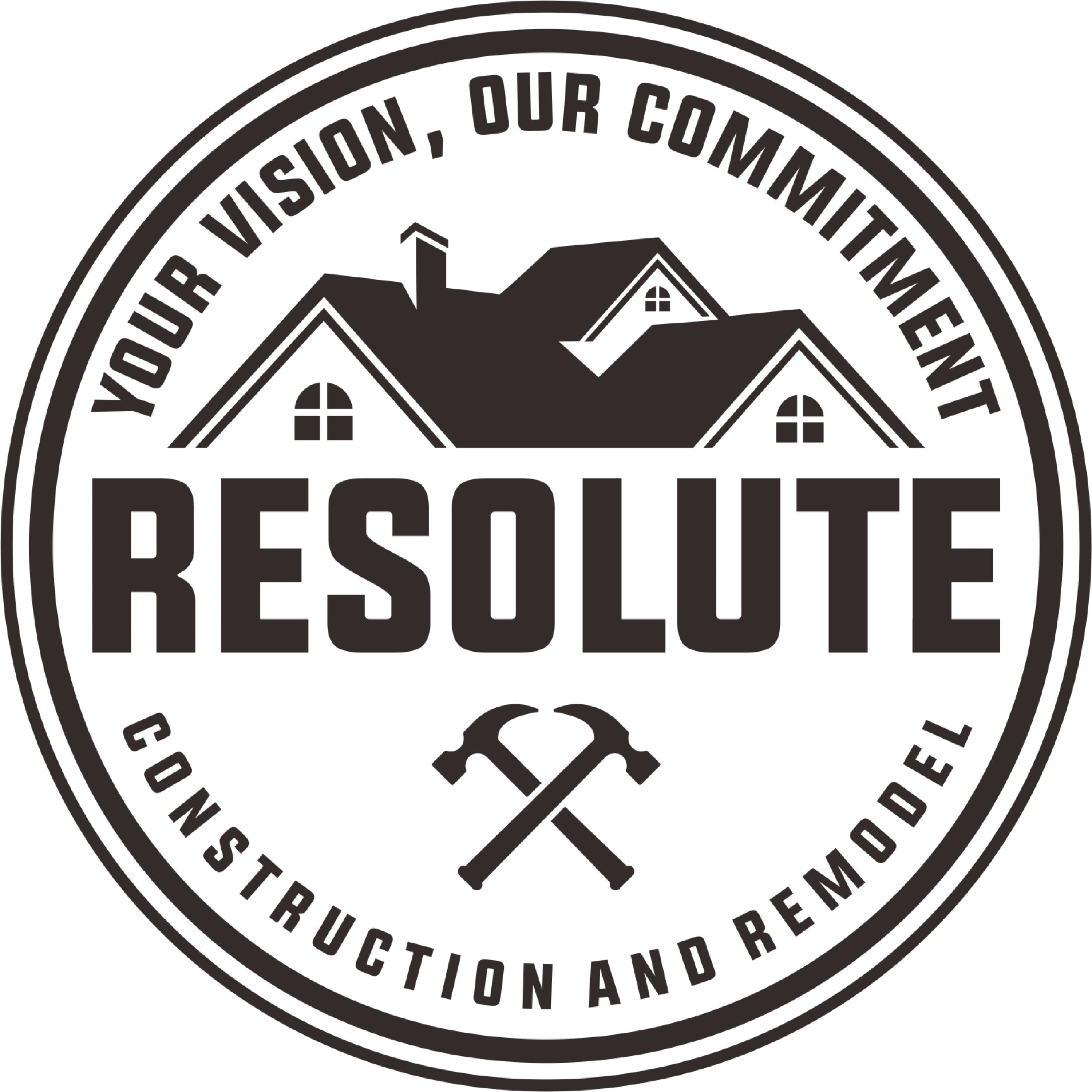 Resolute Construction and Remodel, LLC Logo