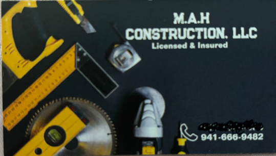 M.A.H Construction, LLC Logo