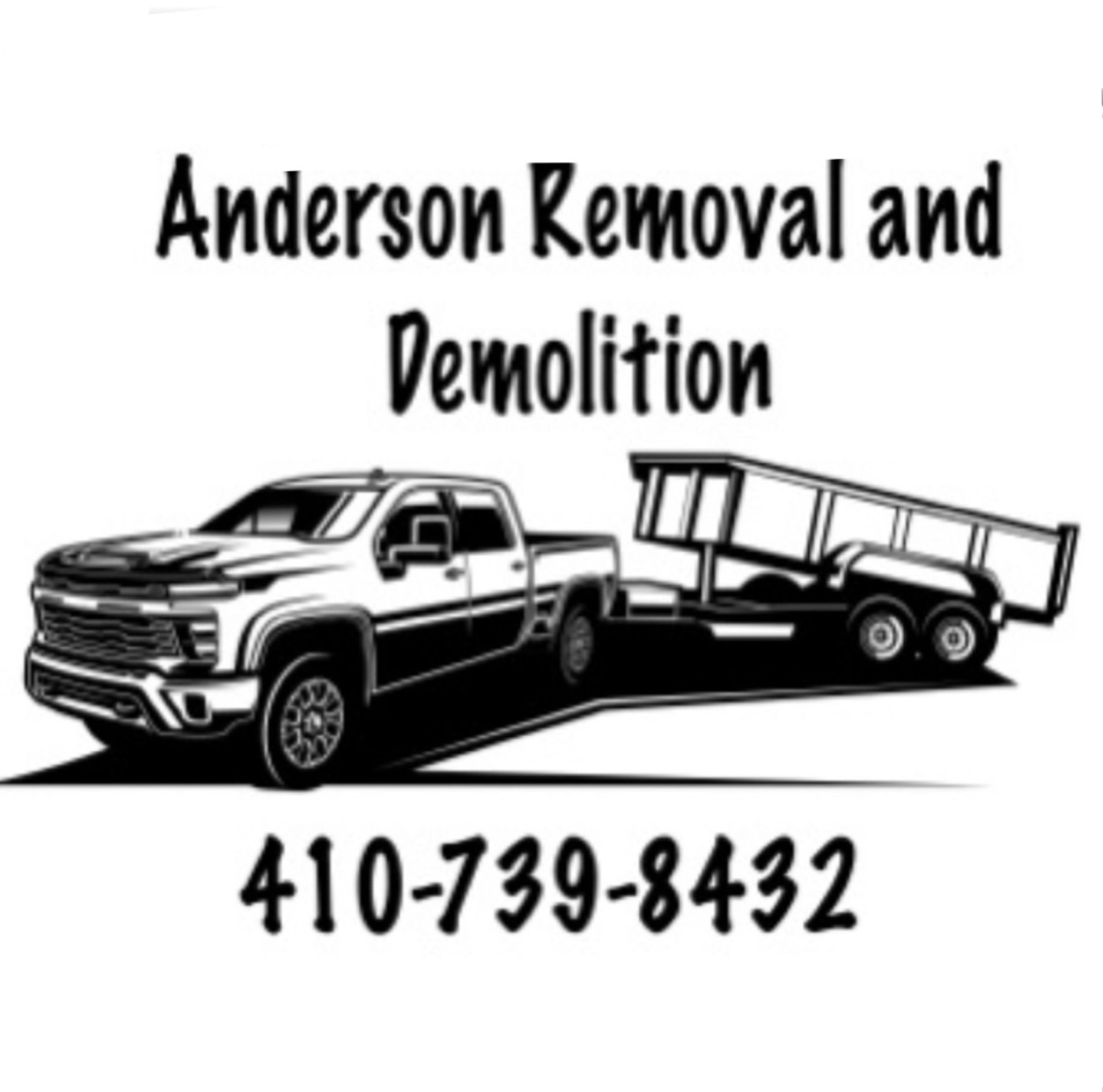 Anderson Removal, and Demolition Logo